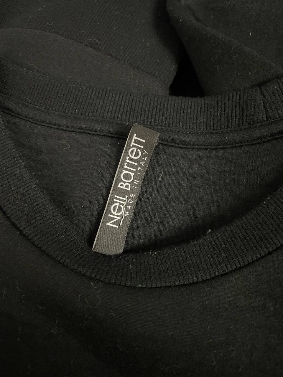 Neil Barrett Neil Barrett Crewneck Sweatshirt Black Size US XXL / EU 58 / 5 - 13 Thumbnail