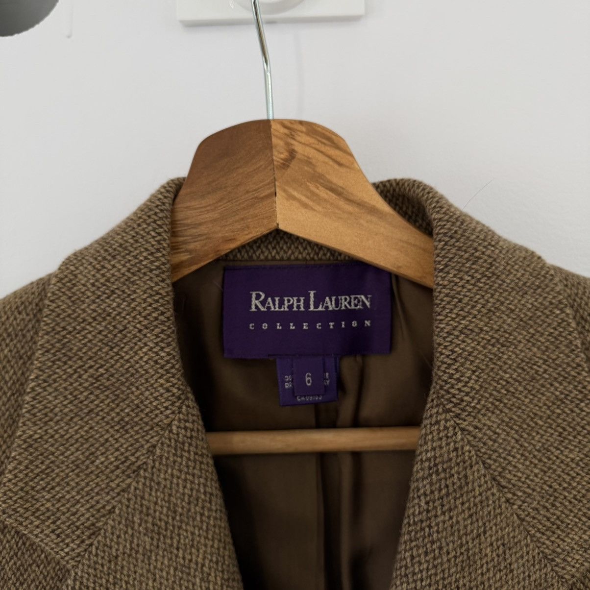 Ralph Lauren Purple Label VINTAGE RALPH LAUREN DOUBLE BREASTED CASHMERE BLAZER Size M / US 6-8 / IT 42-44 - 10 Thumbnail