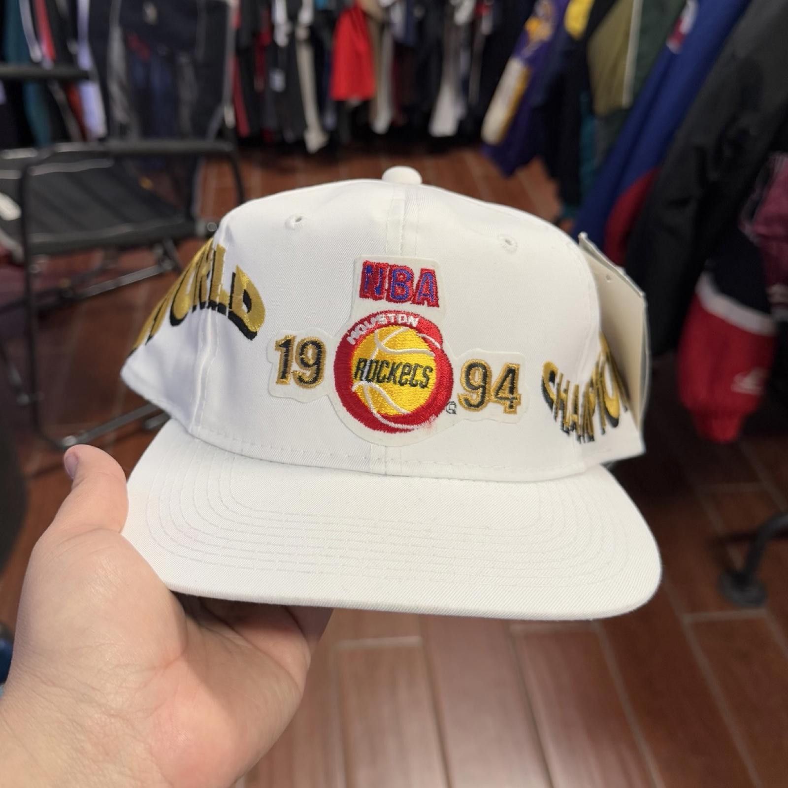Sports Specialties 1994 Houston Rockets Champs Snapback DSWT Size ONE SIZE - 1 Thumbnail