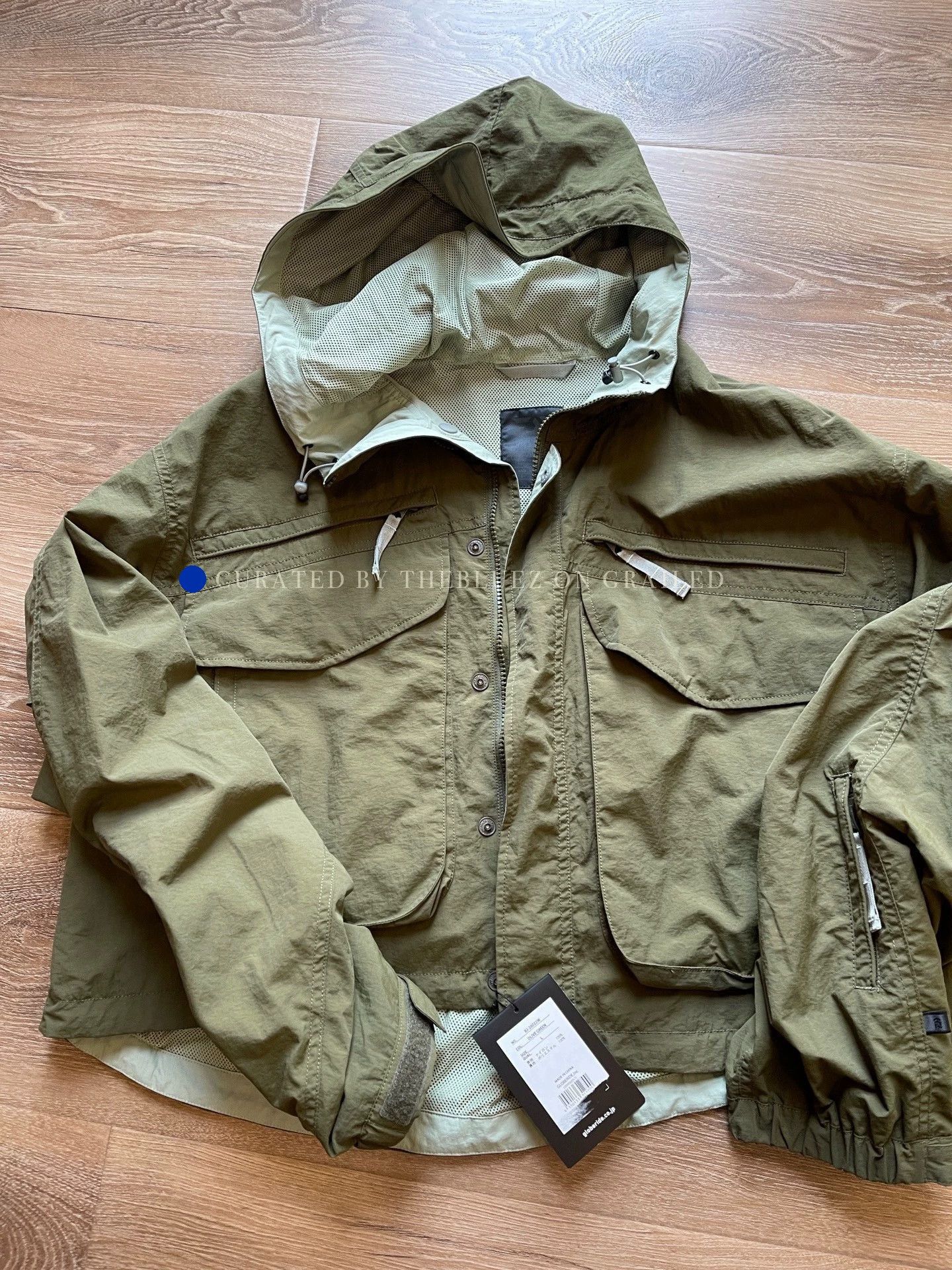 DAIWA PIER39 Tech MultiPocket Hooded Parka in Green Size US L / EU 52-54 / 3 - 1 Thumbnail