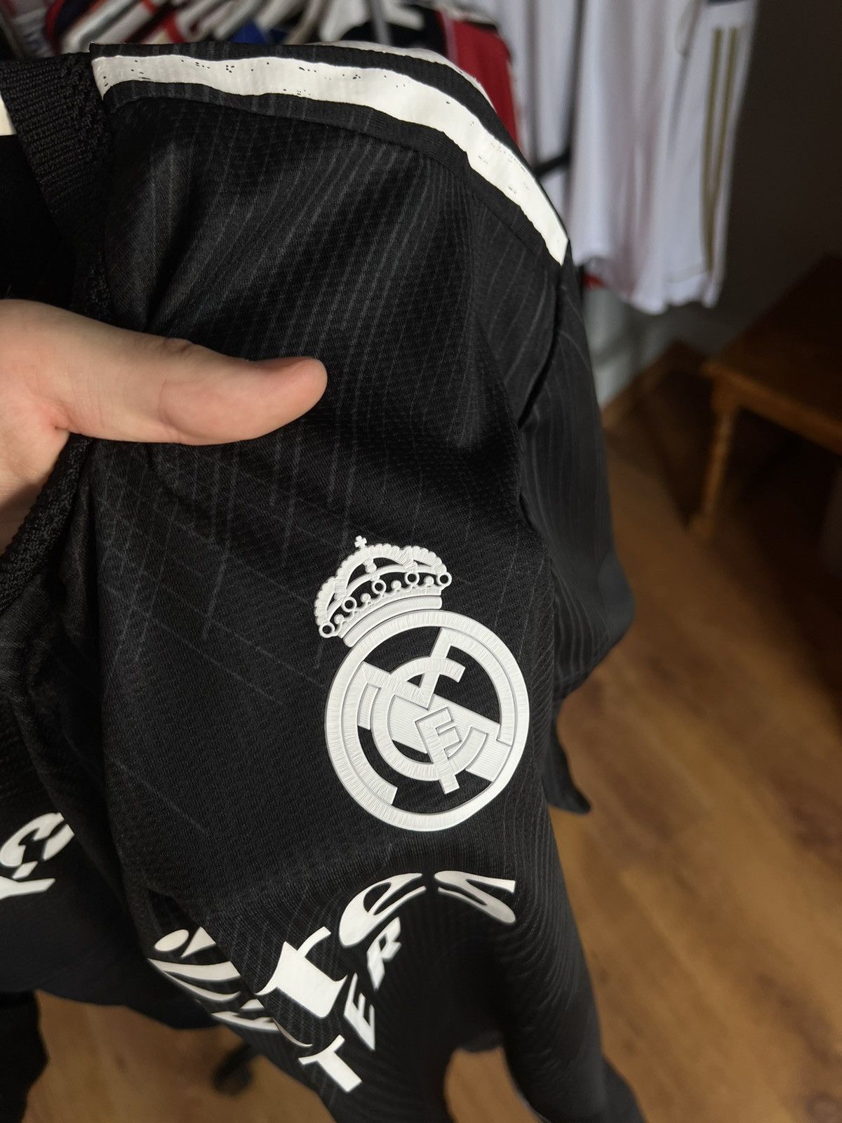 Y-3 Soccer Jersey Y-3 Real Madrid 2021/22 Balck Size US L / EU 52-54 / 3 - 3 Thumbnail