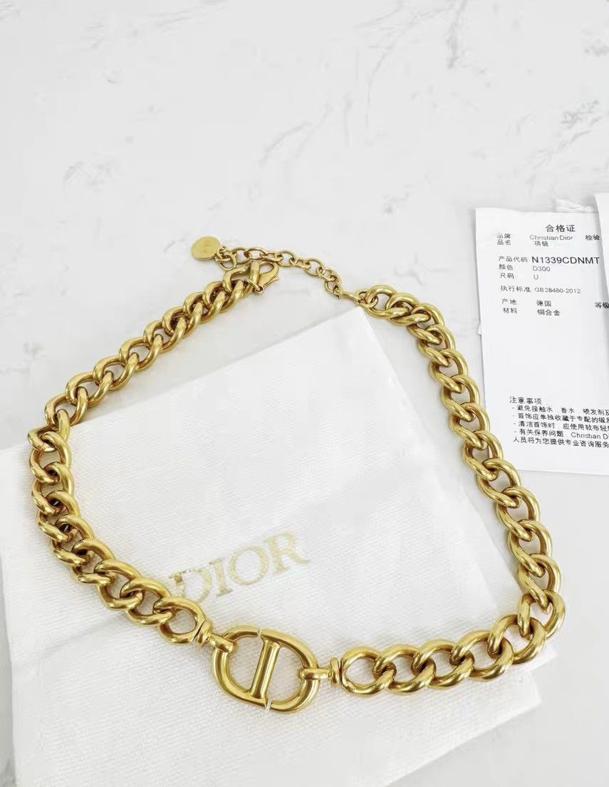 Dior Dior's brand new necklace, authentic Size ONE SIZE - 4 Thumbnail