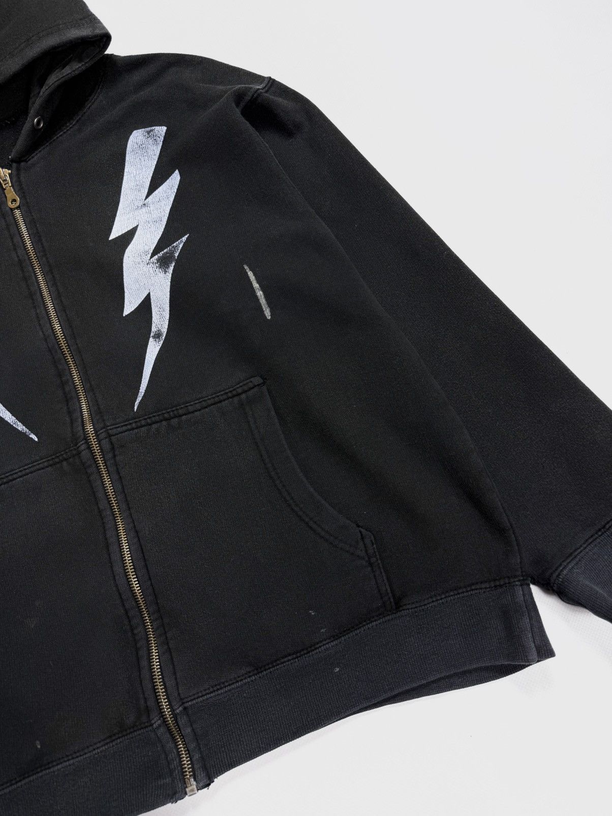 Band Tees Vintage Y2K The Mighty Boosh Lightning Band Boxy Hoodie 90s Size US S / EU 44-46 / 1 - 9 Thumbnail