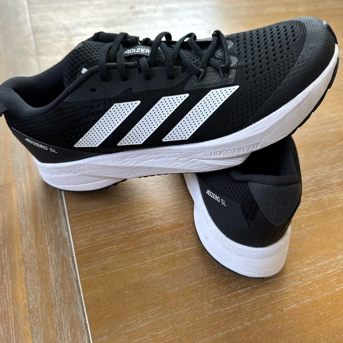 Adidas Adizero SL ‘Black White’ Size US 8 / IT 38 - 1 Thumbnail