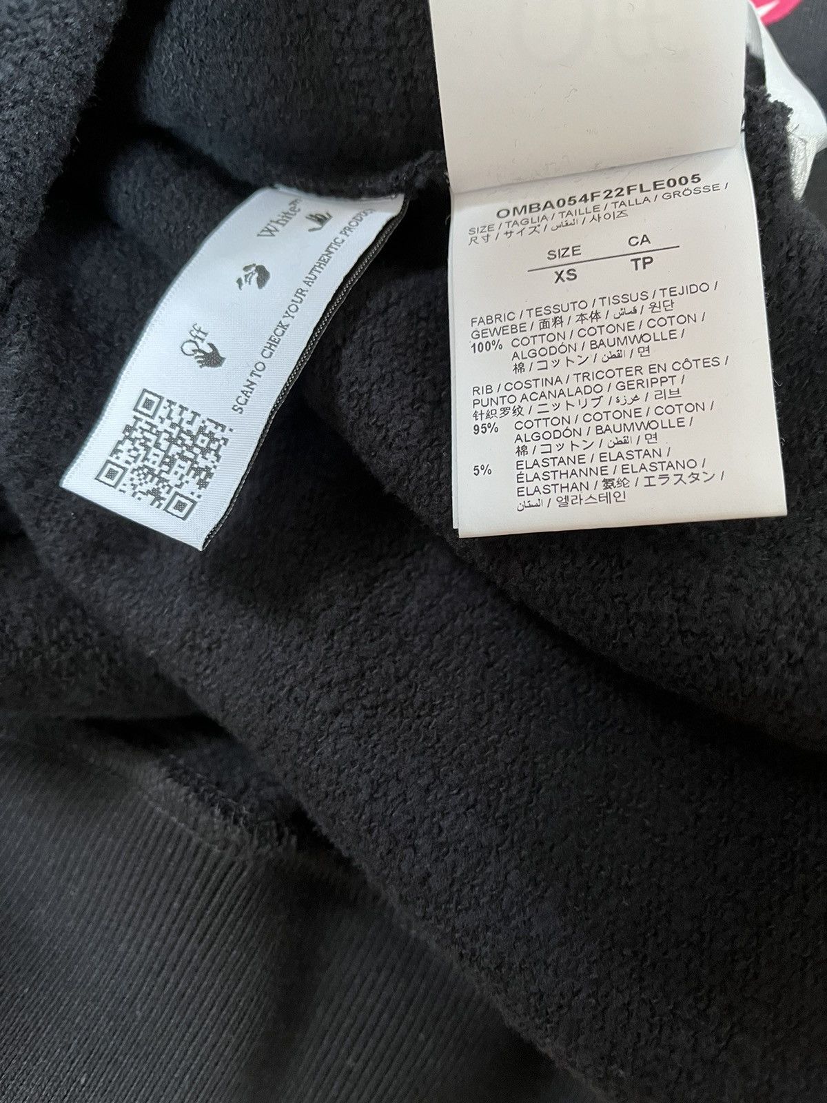 Off-White Black „Emotionally Available” Crewneck