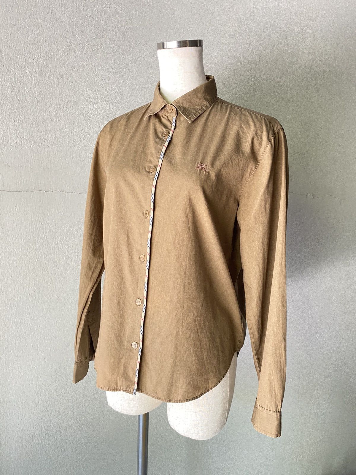Burberry Burberry brown shirt Size S / US 4 / IT 40 - 14 Thumbnail