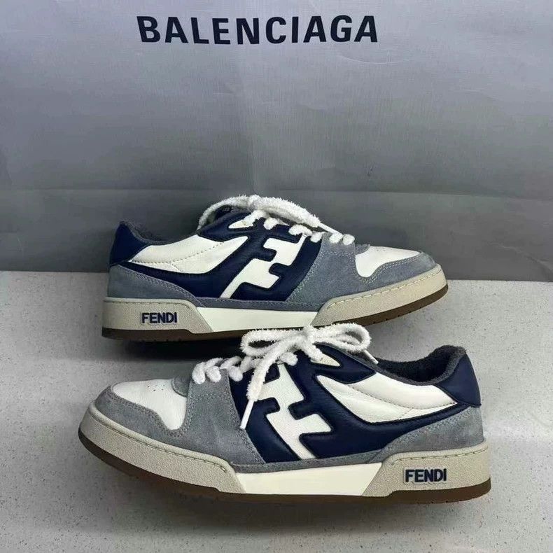 Fendi fendi match lowtop sneakers-2508 Size US 10 / EU 43 - 3 Thumbnail