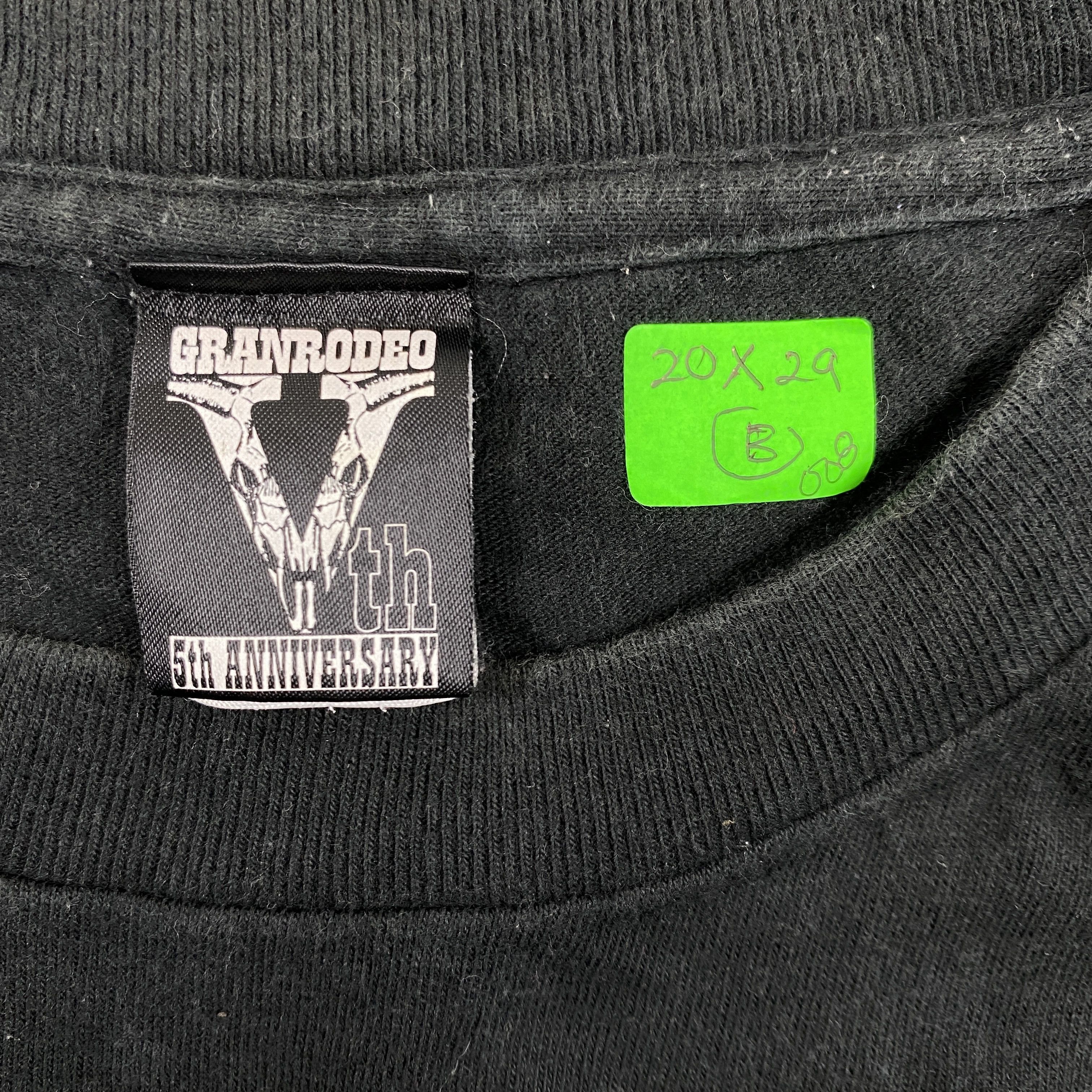 Band Tees Vintage Grandrodeo 5th Anniversary T Shirt -B008 Size US M / EU 48-50 / 2 - 4 Thumbnail