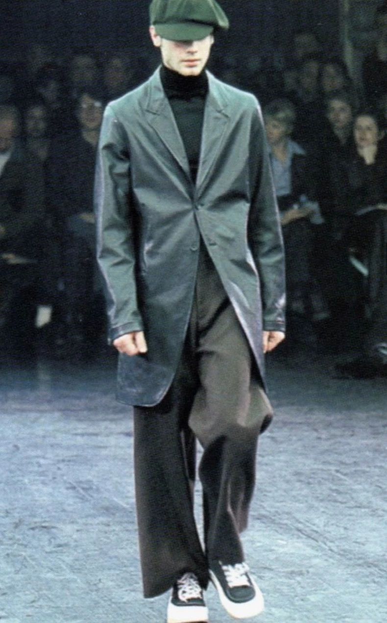Yohji Yamamoto Yohji Yamamoto Yohji Yamamoto 1997AW White Leather Coat Size US S / EU 44-46 / 1 - 9 Thumbnail