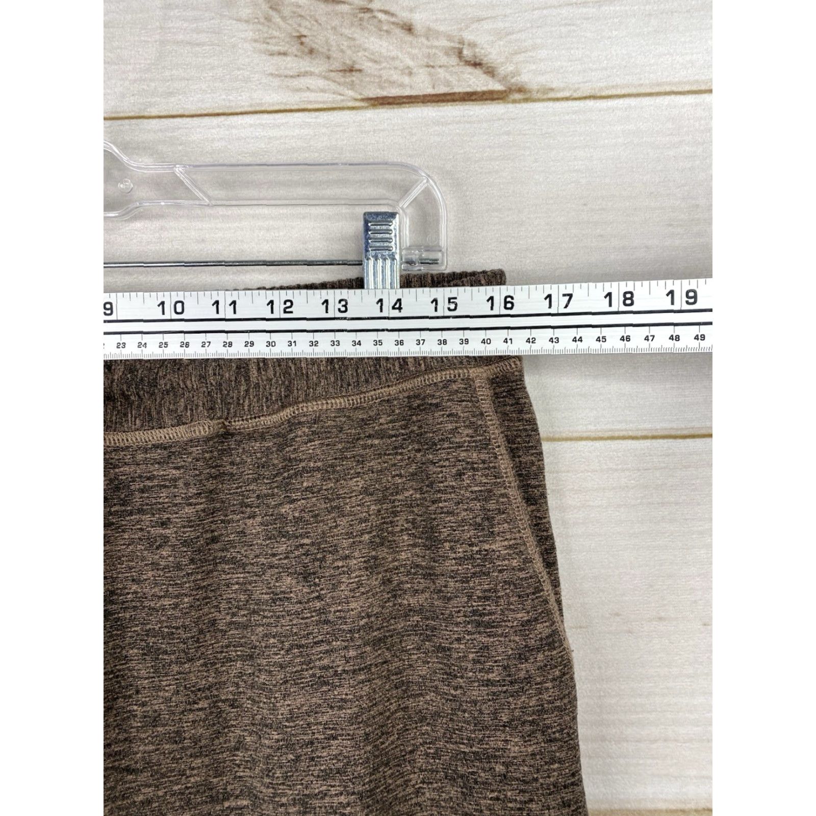 Outdoor Voices Outdoor Voices Jogger Pants Womens XL Brown Heather High Rise Drawstring Pull On Size 40" / US 18 - 6 Thumbnail