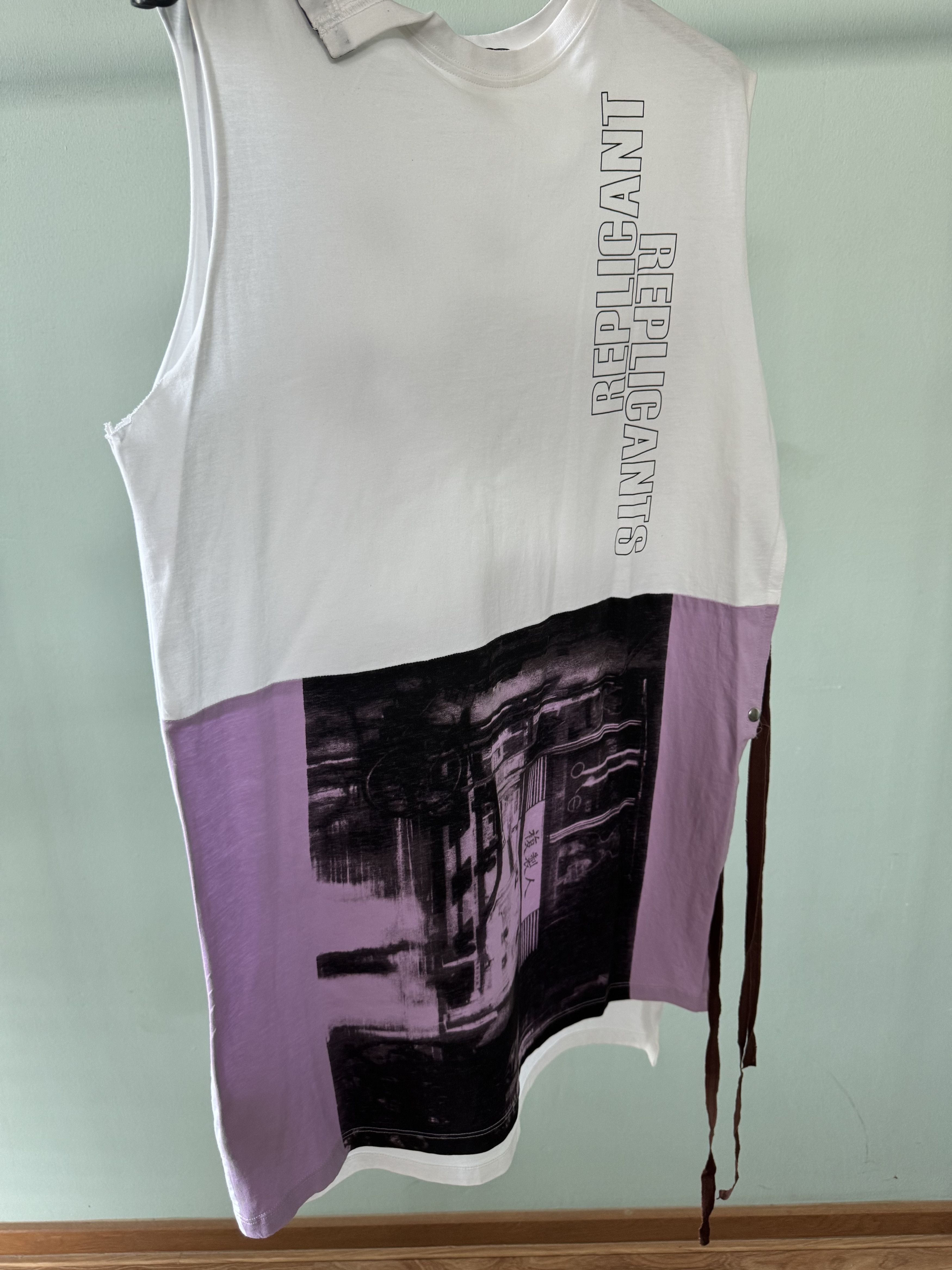 Raf Simons SS2018 Replicant Sleeveless Top Size US S / EU 44-46 / 1 - 3 Thumbnail
