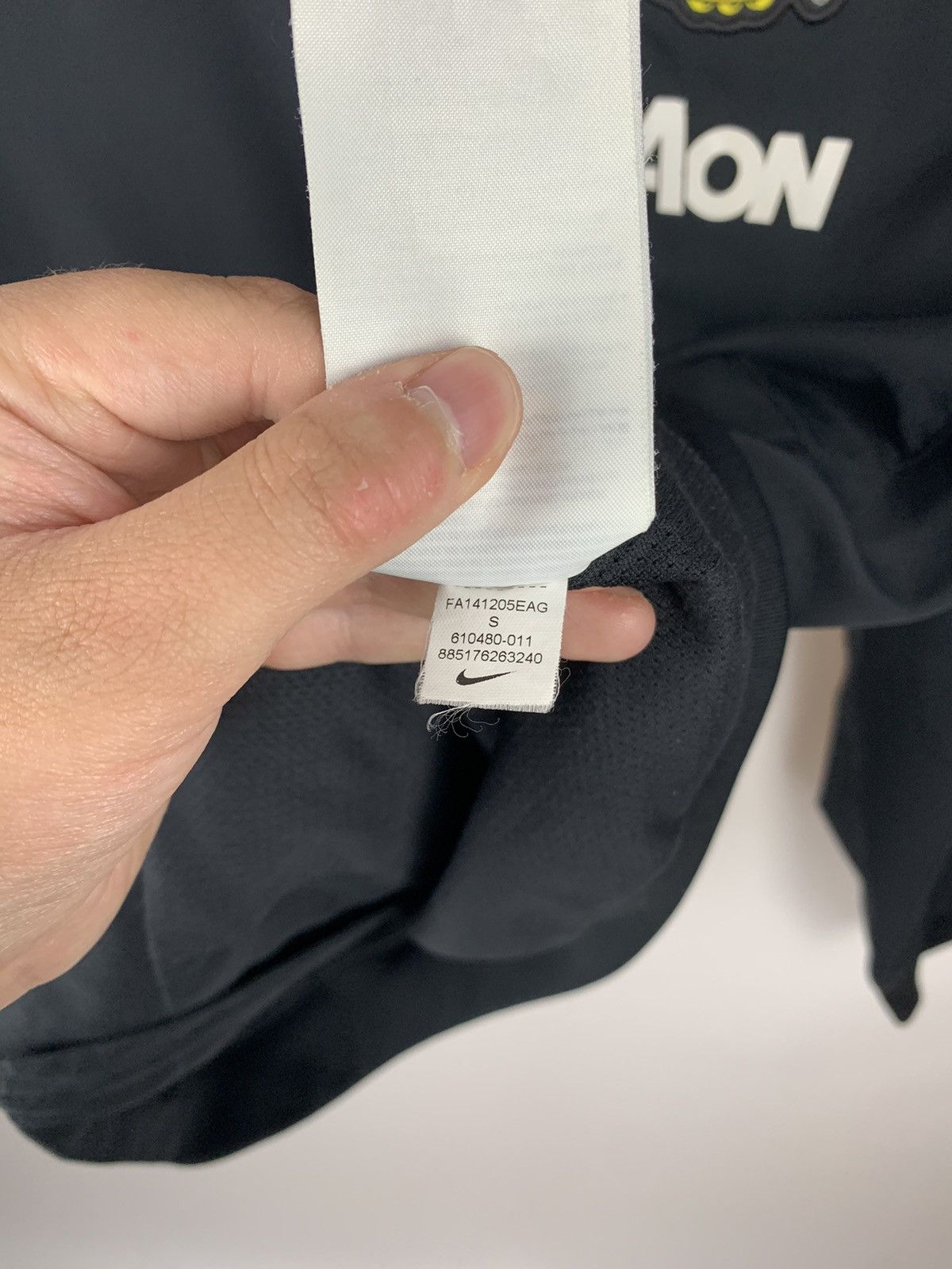 Nike Nike Manchester United Soccer Football Nylon Track Jacket Size US S / EU 44-46 / 1 - 8 Thumbnail