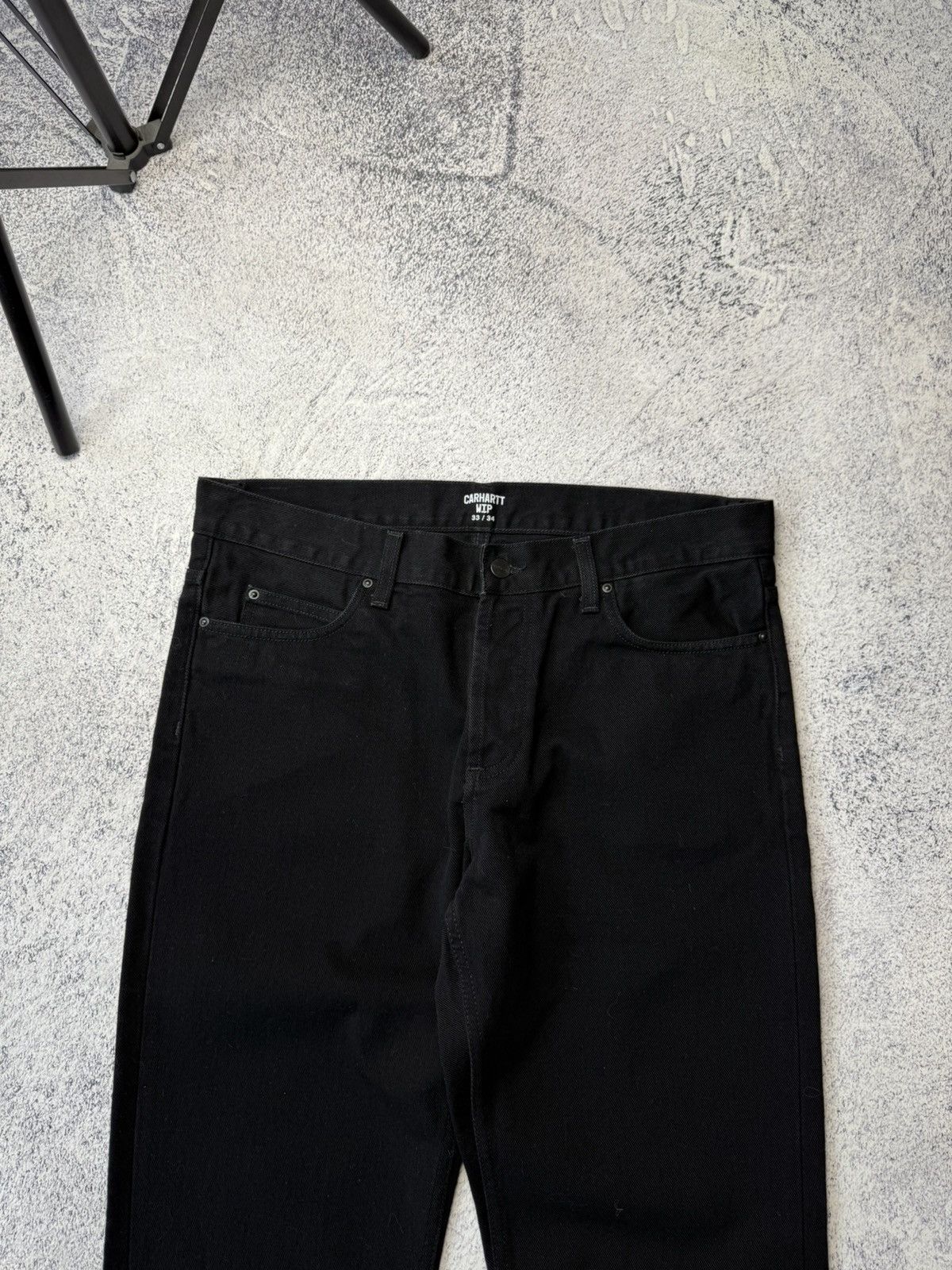 Carhartt Vintage Carhartt Wip Black Jeans Cargo Y2K Size US 34 / EU 50 - 11 Thumbnail