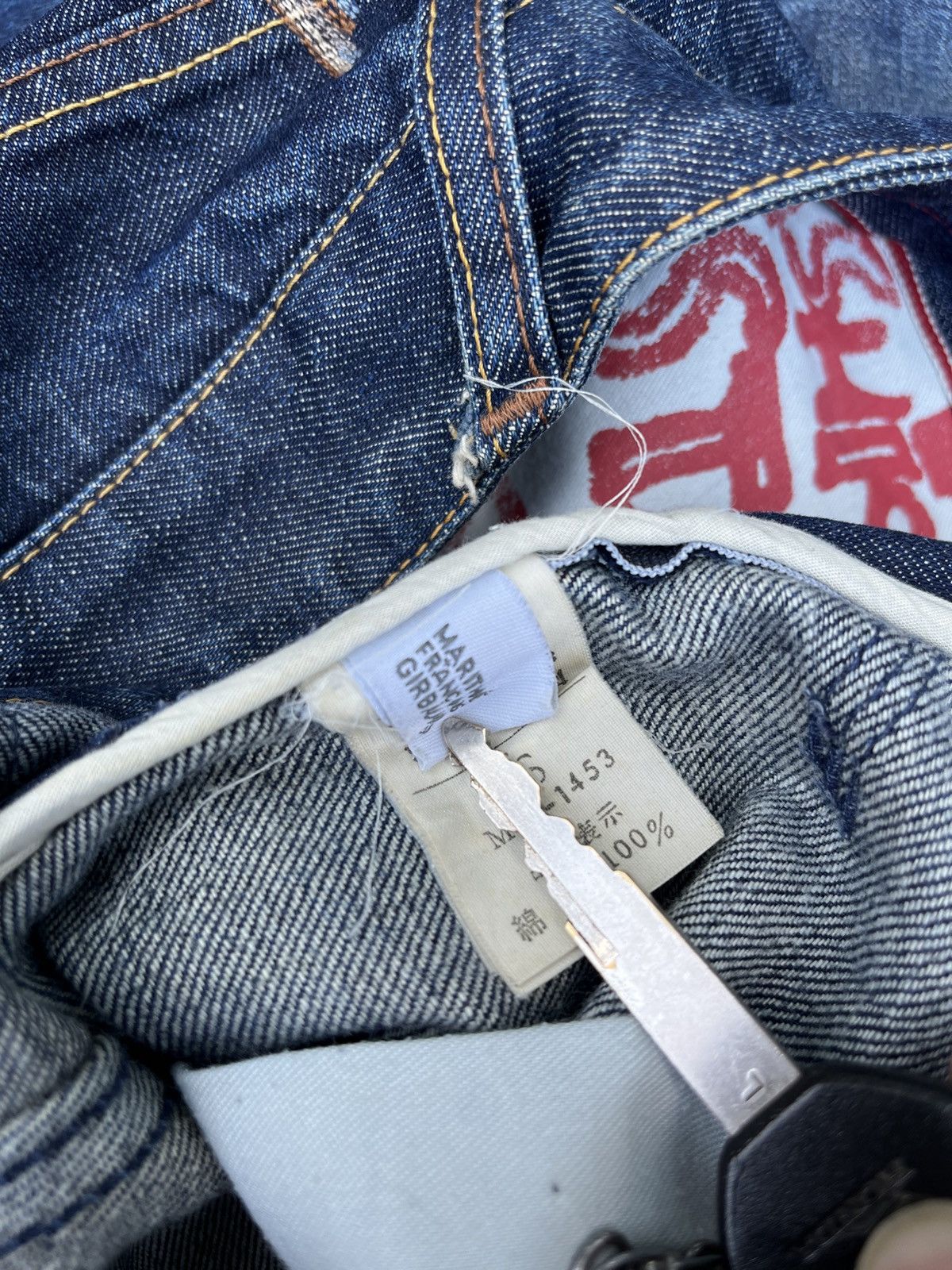 Marithe + Francois Girbaud “Le Jean De” Marithe Francois Girbaud Half Selvedge Denim Size US 31 - 7 Thumbnail