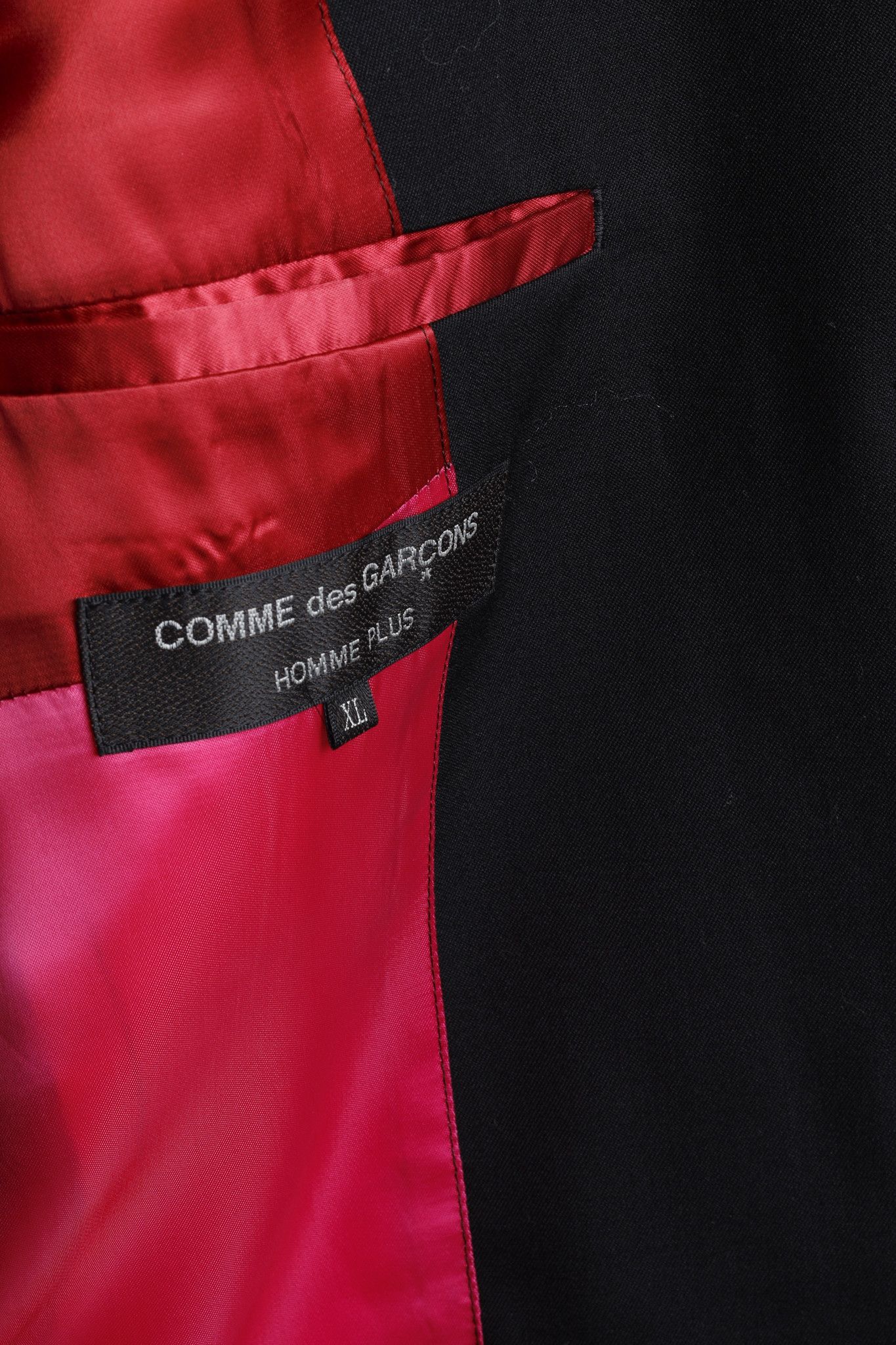 Comme des Garcons Homme Plus Comme Des Garcons Homme Plus 2017 Black Multi-Colour Blazer Size 54L - 8 Thumbnail