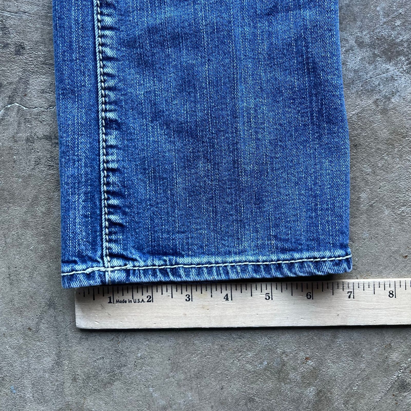 Vintage VINTAGE SILVER BOOTCUT JEANS Y2K 28X26 Size 28" / US 6 / IT 42 - 8 Thumbnail