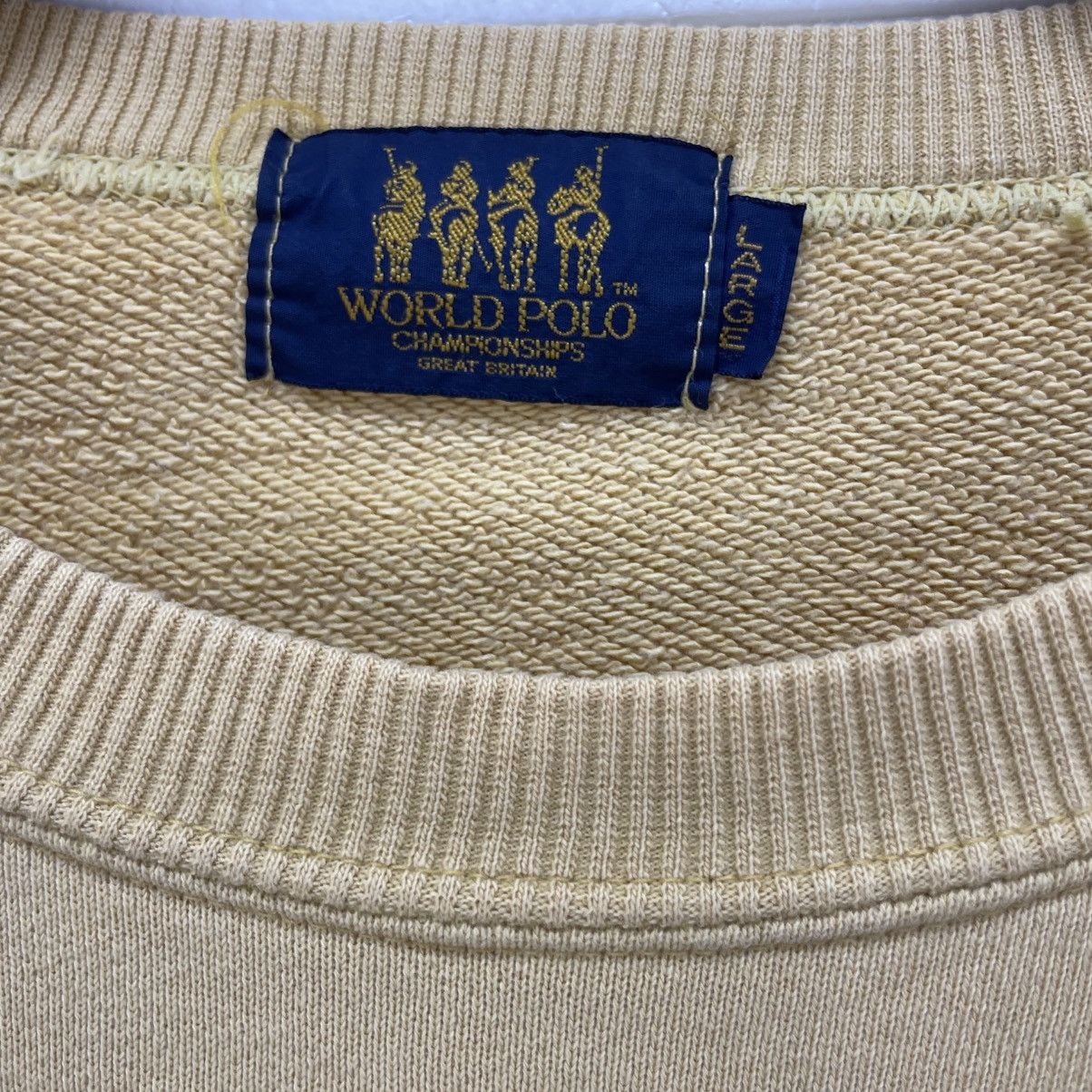 U.S. Polo Assn. 💥Vintage World Polo Big Logo Sweatshirt Size US M / EU 48-50 / 2 - 4 Thumbnail