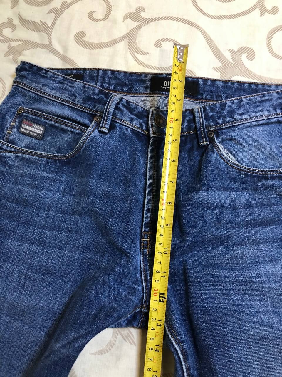 Diesel Diesel Straight Fit Denim Jeans Wash (Approx W32 x L30) Size US 32 / EU 48 - 9 Thumbnail