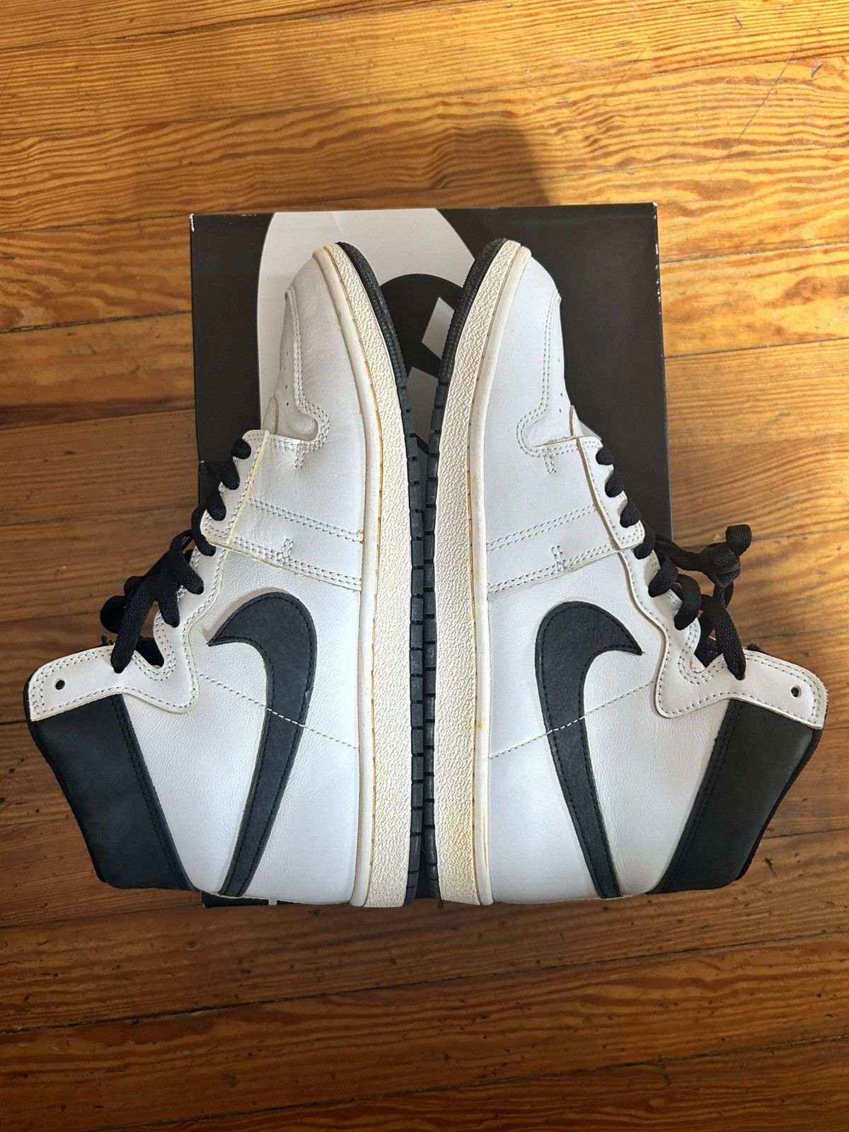 A Ma Maniere × Jordan Brand × Nike Nike Jordan A Ma Maniere Air Ship PE SP White/Black 10.5 Size US 10.5 / EU 43-44 - 4 Thumbnail
