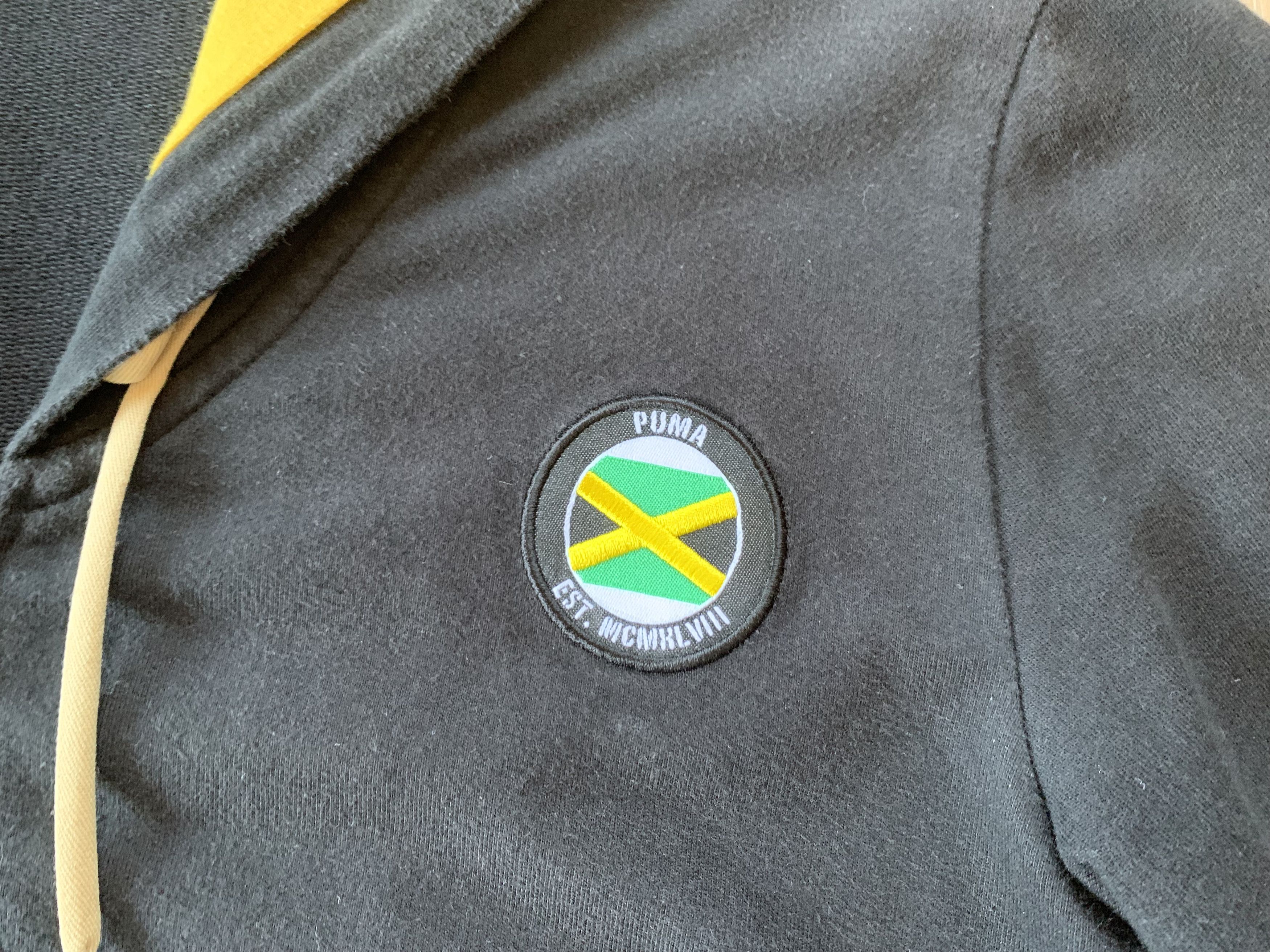 Puma × Vintage Puma Jamaica Cotton Vintage Zip Hoodie Size L / US 10 / IT 46 - 6 Thumbnail