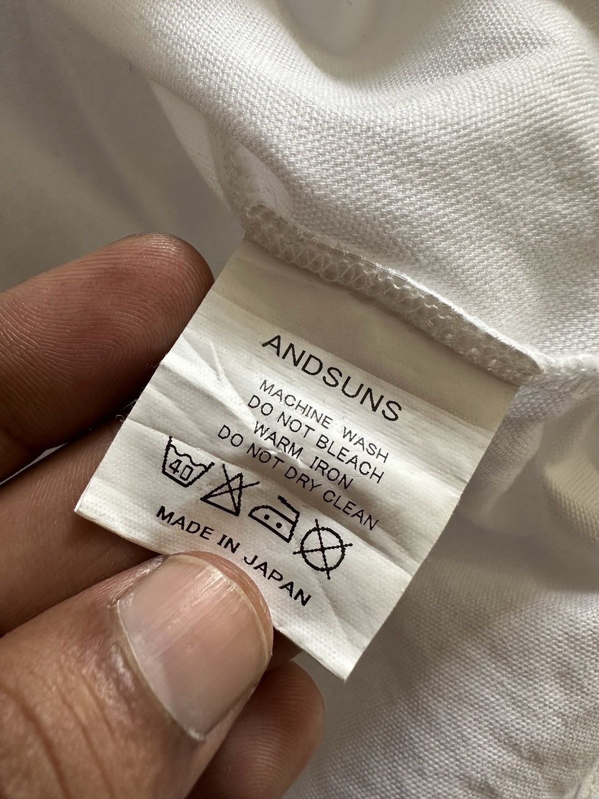 ANDSUNS 00’s Andsuns oxford button up ringer sleeve Size US M / EU 48-50 / 2 - 10 Thumbnail