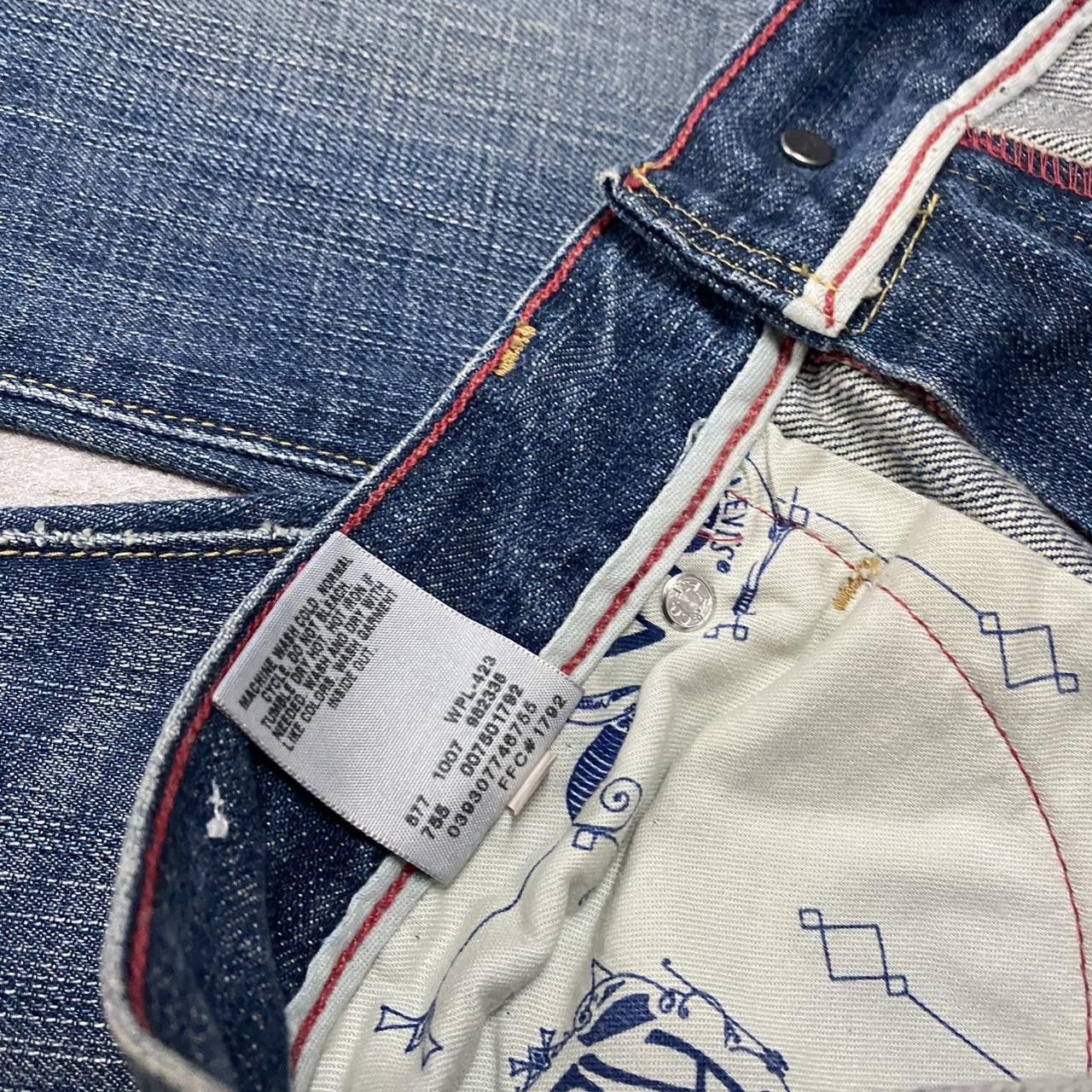 Levi's Levis Jeans Staright Rap y2k rap hip hop Baggy Size US 32 / EU 48 - 7 Thumbnail