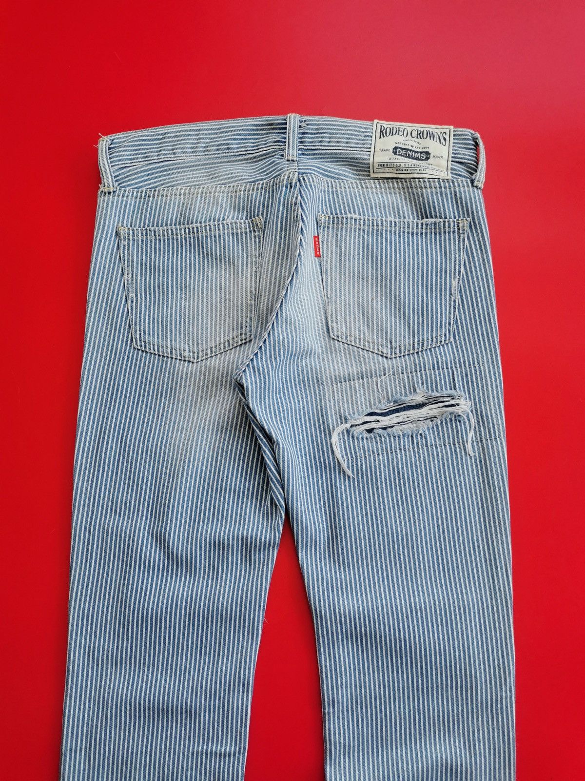 Kapital Hickory Boro Patches Rodeo Crowns Japan Jeans Size US 30 / EU 46 - 6 Thumbnail