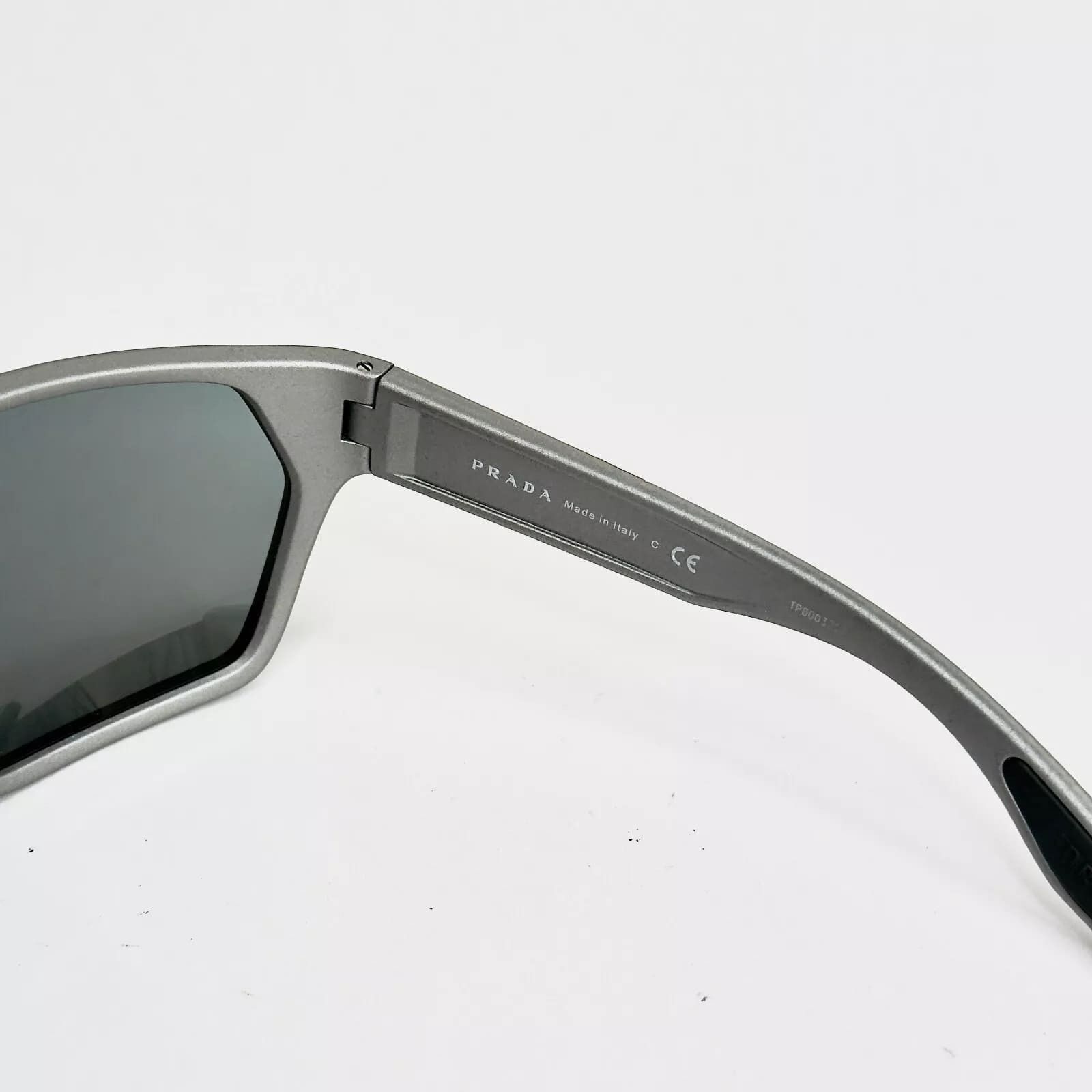 Prada PRADA LINEA ROSSA ACTIVE 08U Silver Sport Sunglasses PS08US Size ONE SIZE - 3 Thumbnail