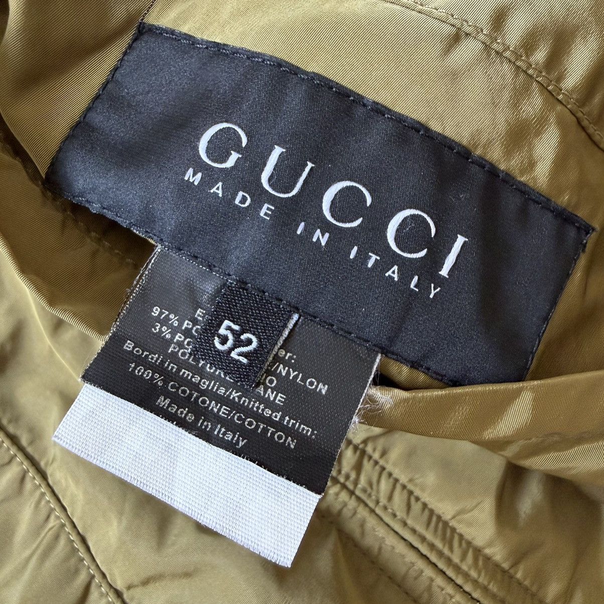 Gucci Gucci - Tom Ford - Reversible Nylon Military Bomber Jacket Size US L / EU 52-54 / 3 - 8 Thumbnail