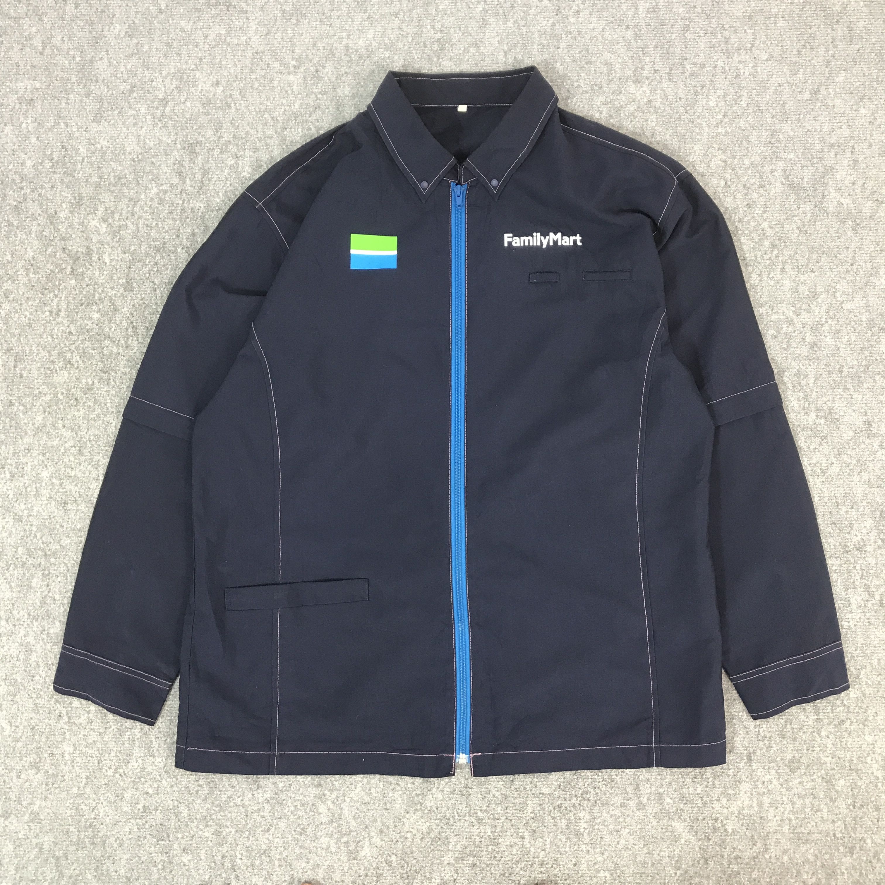 Japanese Brand FAMILY MART JAPAN UNIFORM JACKET K66B14 Size US L / EU 52-54 / 3 - 1 Thumbnail