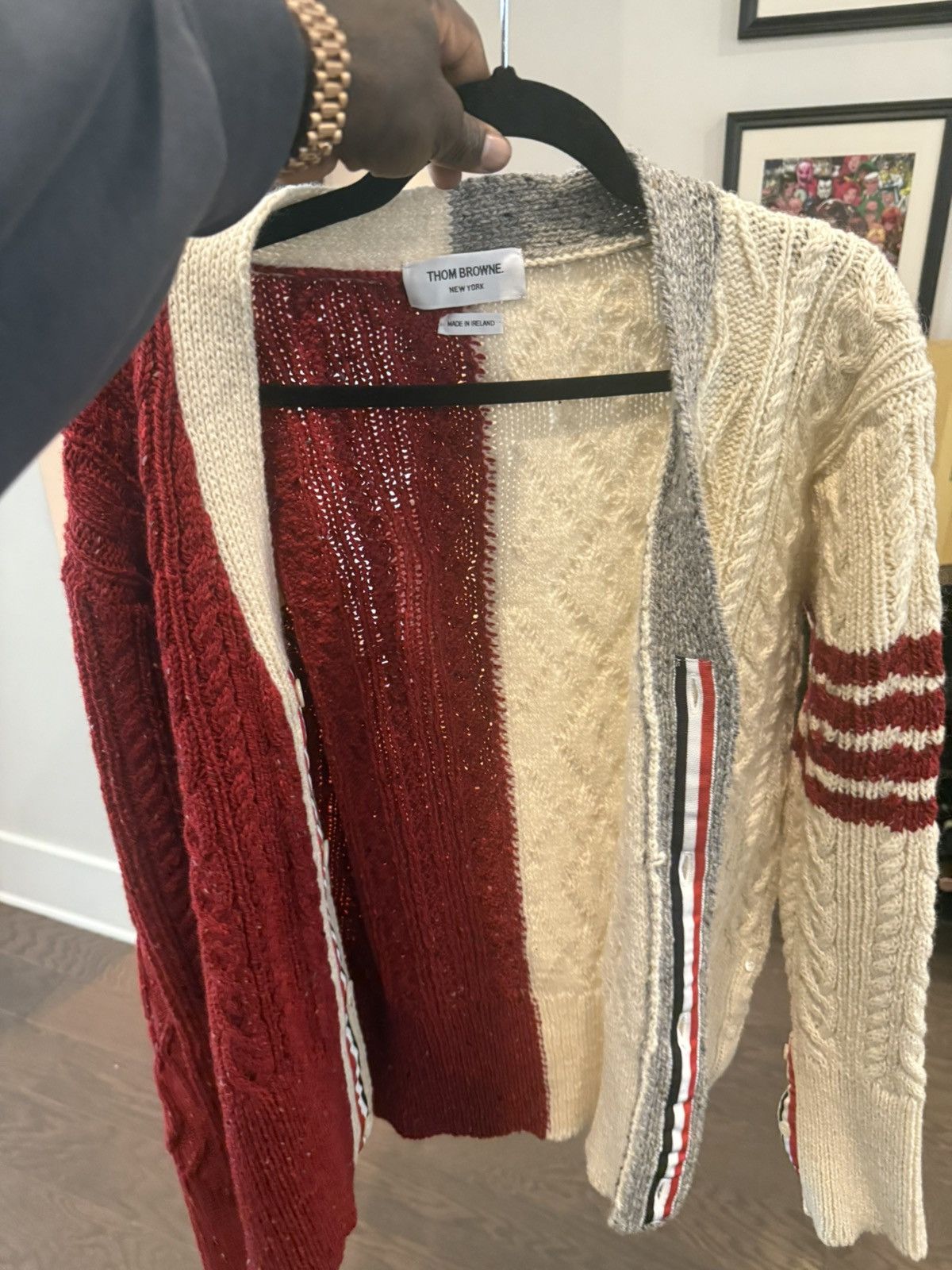 Thom Browne Thom browne cardian cashmere Size US L / EU 52-54 / 3 - 8 Thumbnail