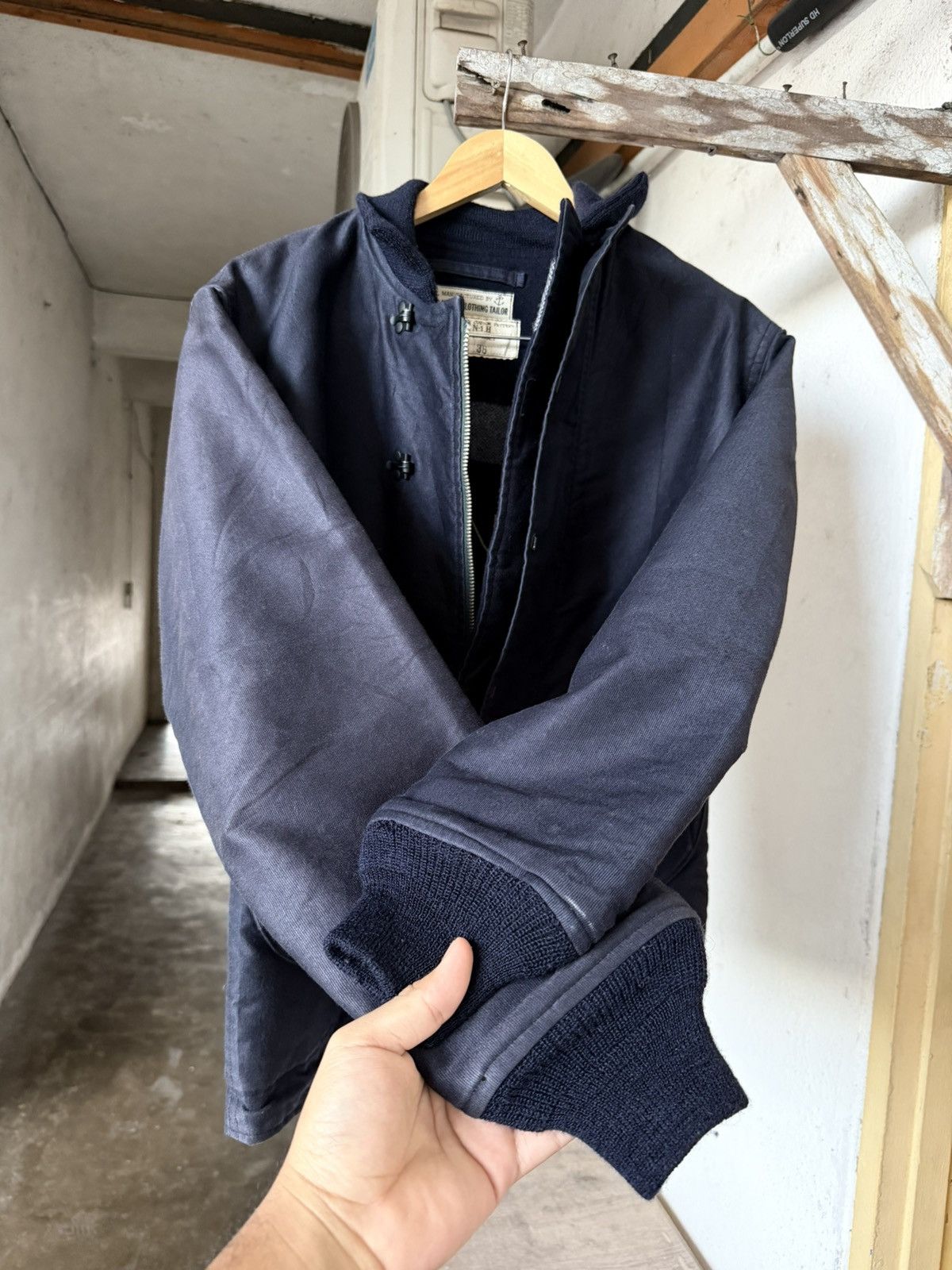 Mister Freedom Very Rare🔥 Mister Freedom N-1H Navy Deck Hook Jacket Size US M / EU 48-50 / 2 - 16 Thumbnail