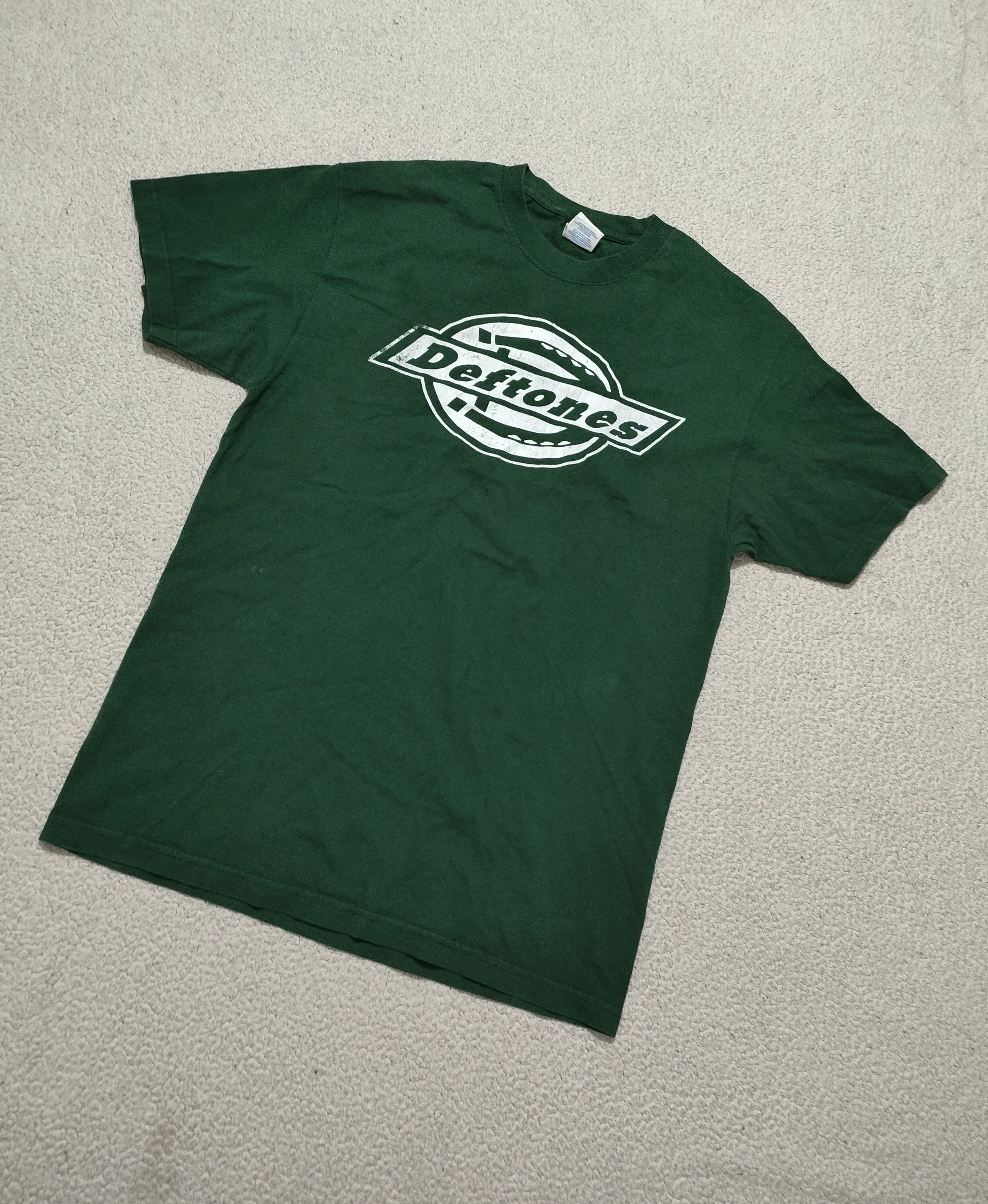 Band Tees Early 00s DEFTONES DICKIES LOGO Vintage Tee Size US L / EU 52-54 / 3 - 7 Thumbnail