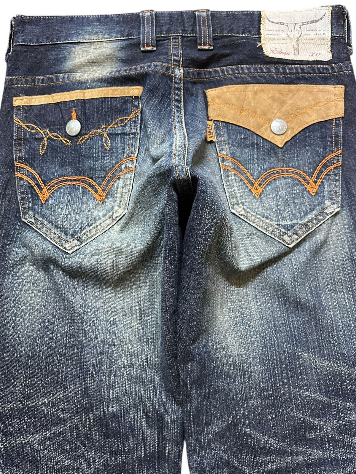 Edwin Vintage Edwin Exclusive Vintage Baggy Wide Leg Denim Size US 34 / EU 50 - 6 Thumbnail