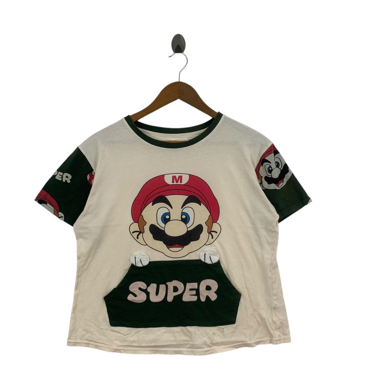 Other SUPER MARIO NINTENDO Video Game Console Tee Shirt Top Size M / US 6-8 / IT 42-44 - 3 Thumbnail