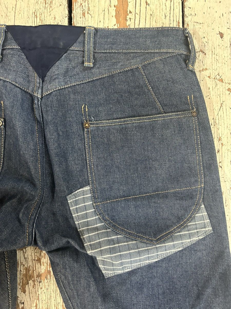 Junya Watanabe Junya Watanabe patchwork indigo denim jeans Size US 30 / EU 46 - 6 Thumbnail