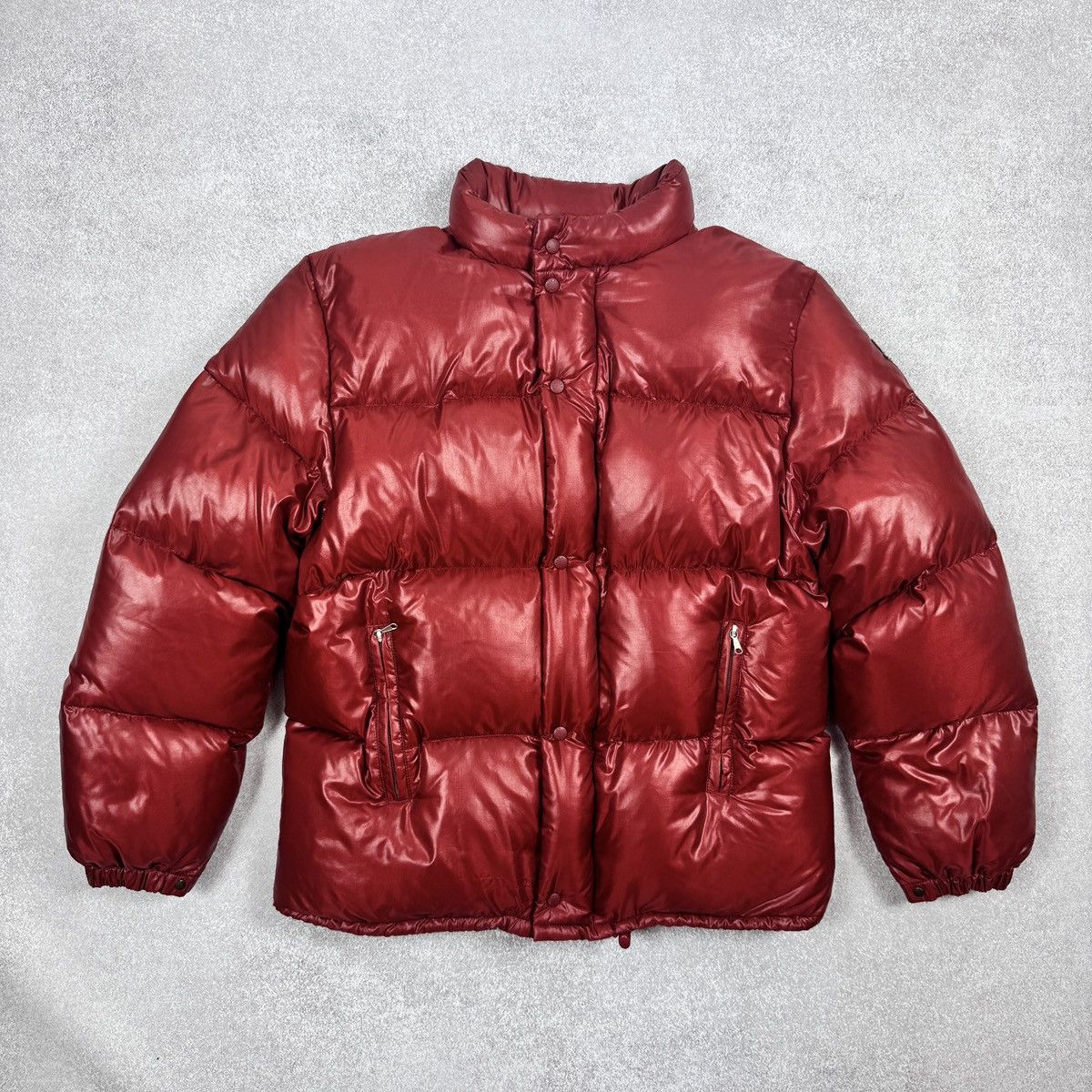 Moncler Vintage Moncler Shiny Red Down Puffer 90s 00s Size XS-S Size US S / EU 44-46 / 1 - 3 Thumbnail