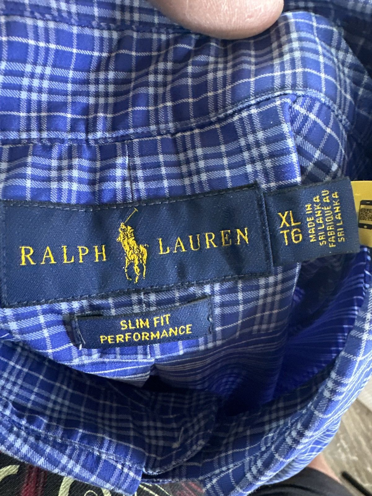 Ralph Lauren Ralph Lauren Slim Fit Performance Plaid Shirt Size US XL / EU 56 / 4 - 3 Thumbnail