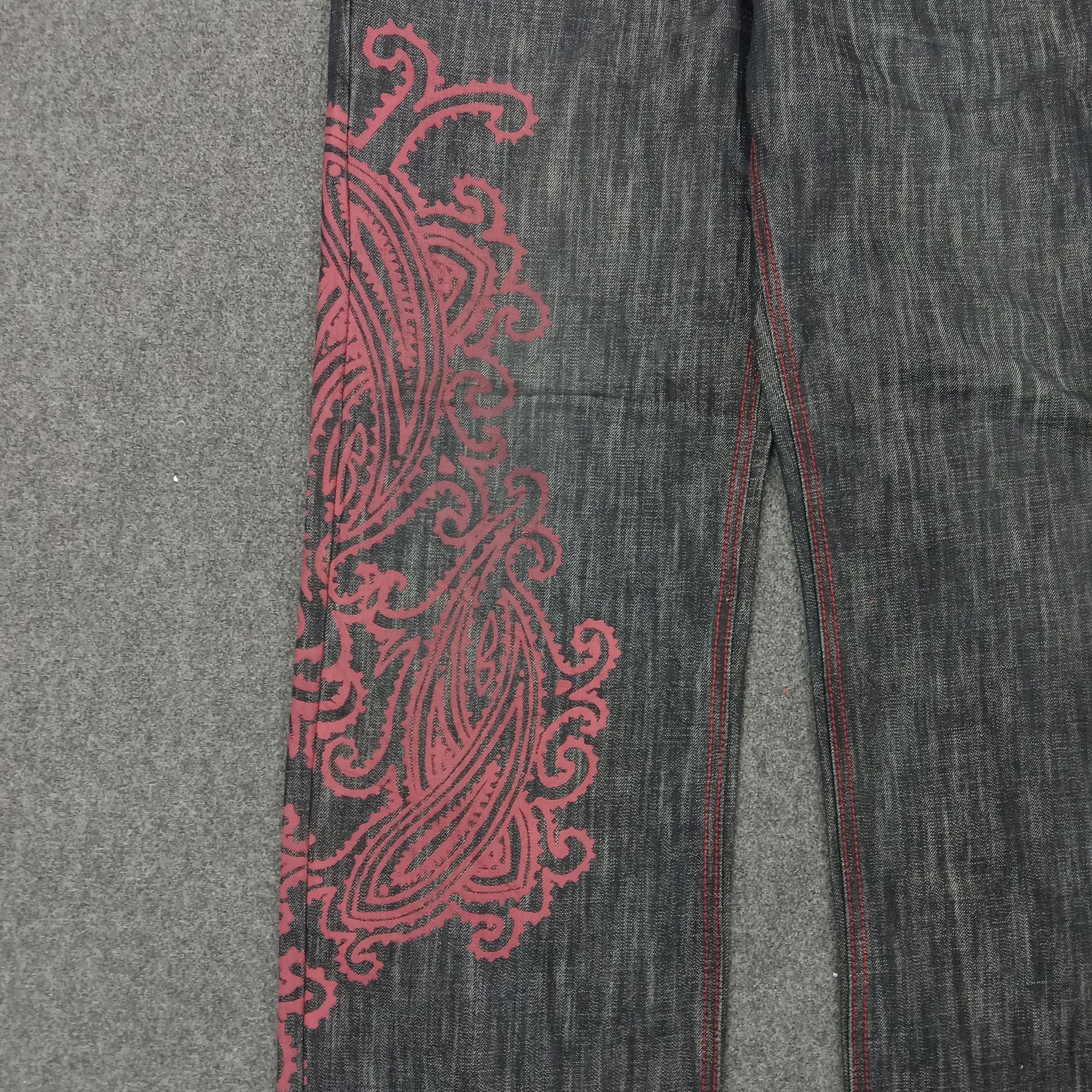 If Six Was Nine K.A.D. Japanese Streetwear Baggy Denim Jeans c235n2 Size US 34 / EU 50 - 9 Thumbnail