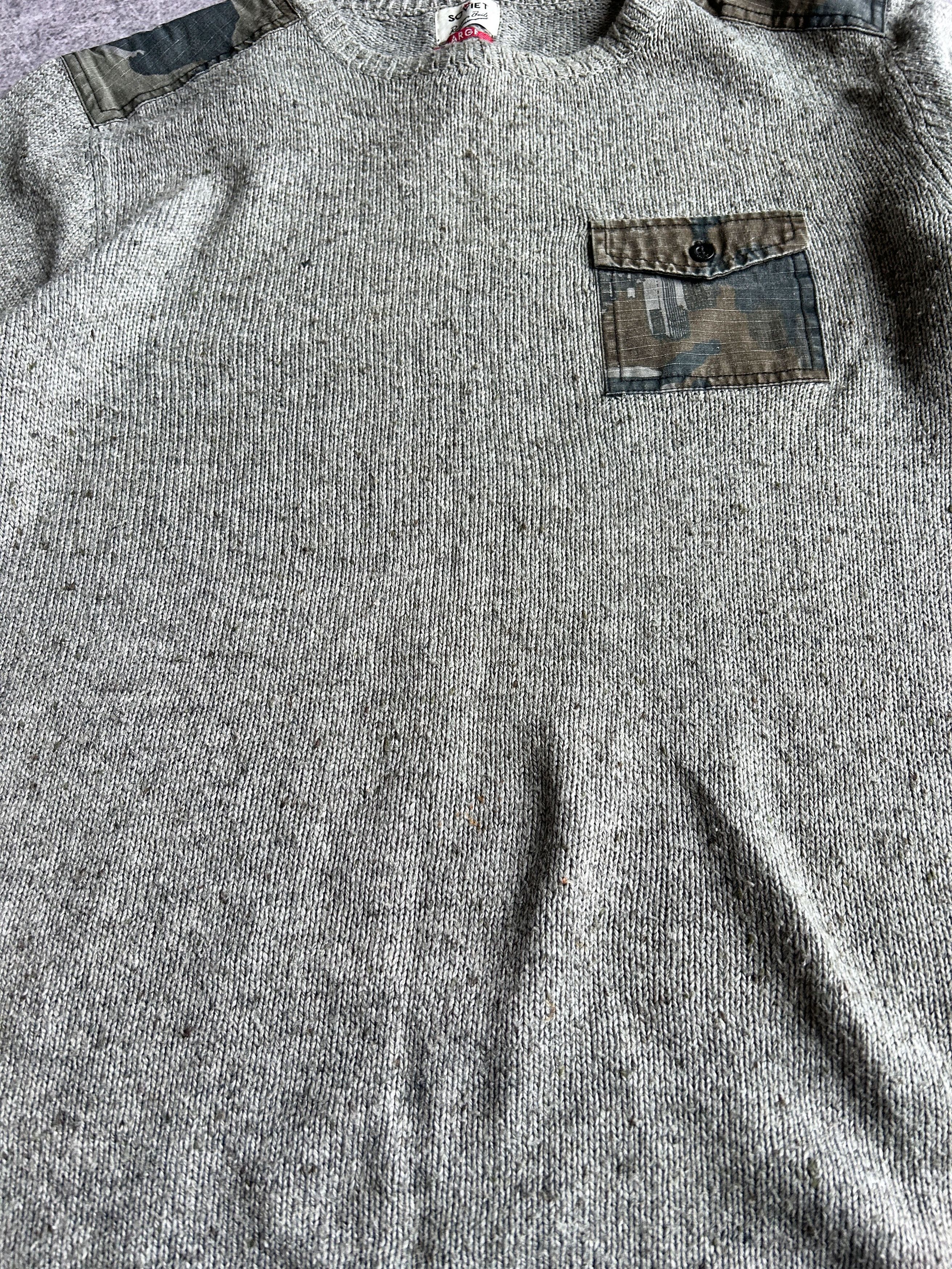 Vintage VTG Streetwear Kapital Style Military Sweater Hoodie 90s Size US M / EU 48-50 / 2 - 7 Thumbnail