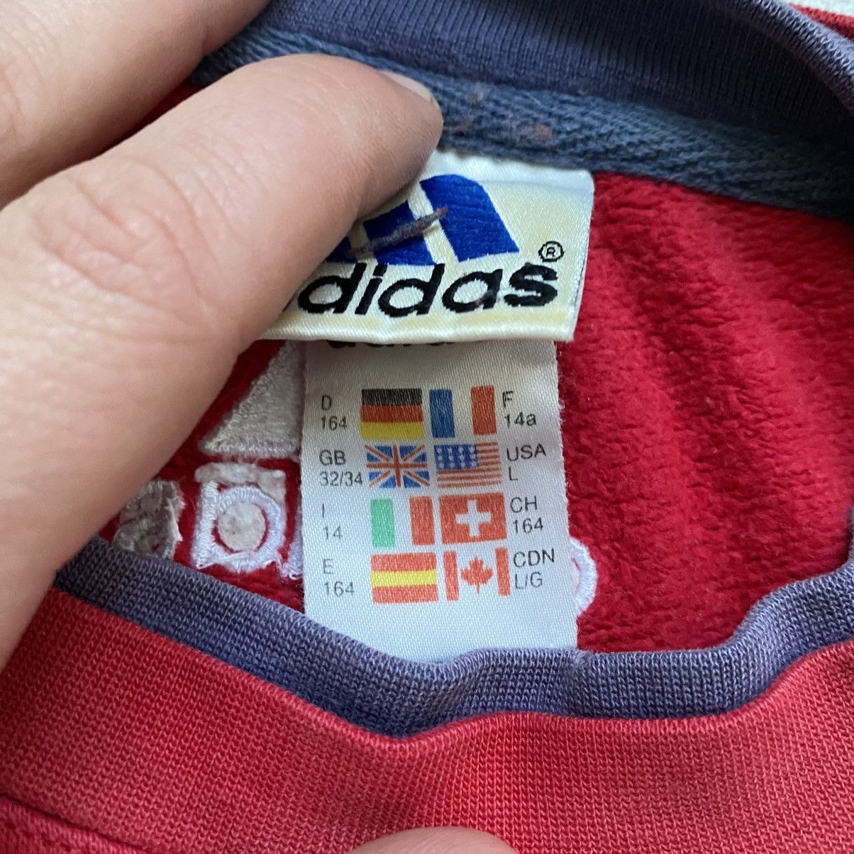 Adidas RARE Vintage 90s Adidas sweatshirt 3/4 sleeve Size US XS / EU 42 / 0 - 7 Thumbnail