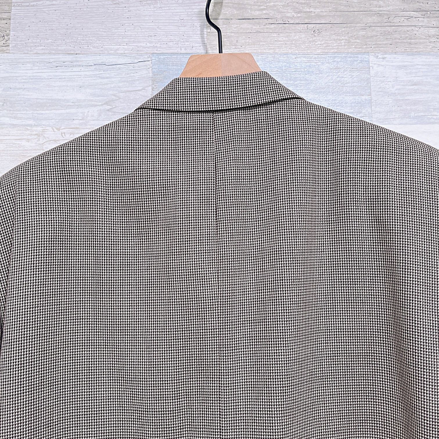 Cremieux Loro Piana Italy Cremieux Collection Houndstooth Sport Coat Size 42R - 6 Thumbnail