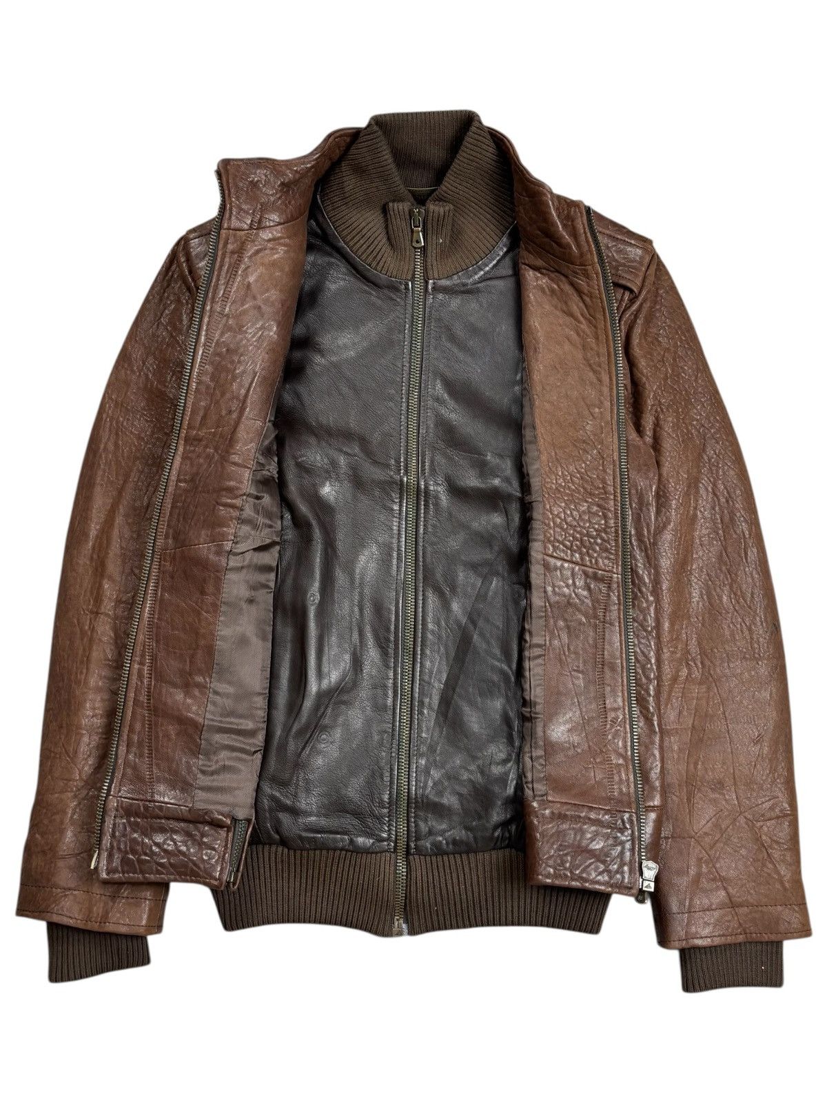 Dolce & Gabbana Archive Dolce Gabbana Double Chest Napoleon Leather Jacket Size US S / EU 44-46 / 1 - 2 Thumbnail