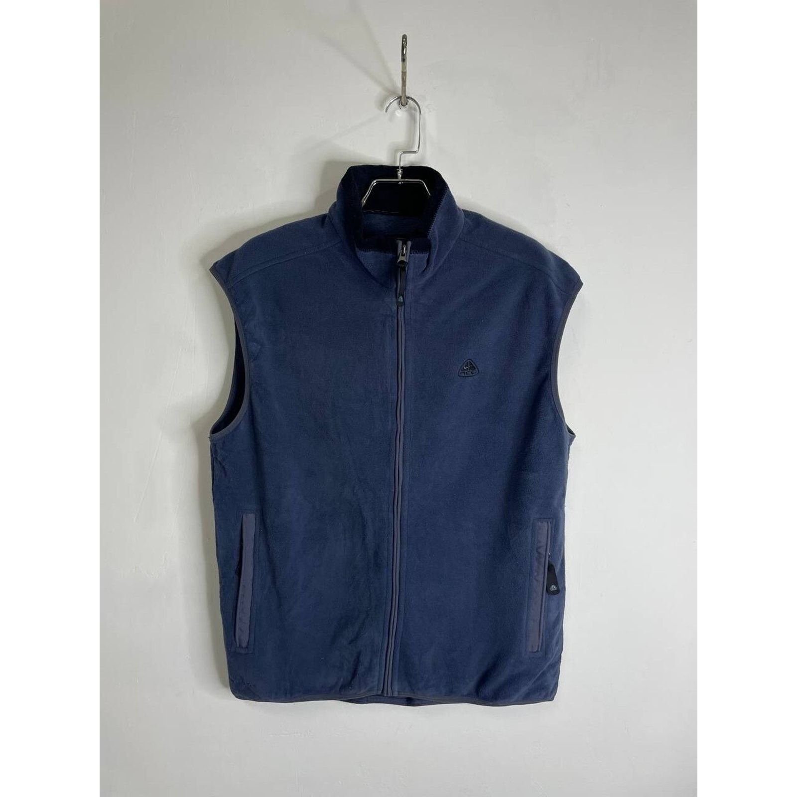 Nike ACG Vintage Nike ACG Therma-Fit Fleece Vest Blue Size XL Size US XL / EU 56 / 4 - 1 Thumbnail