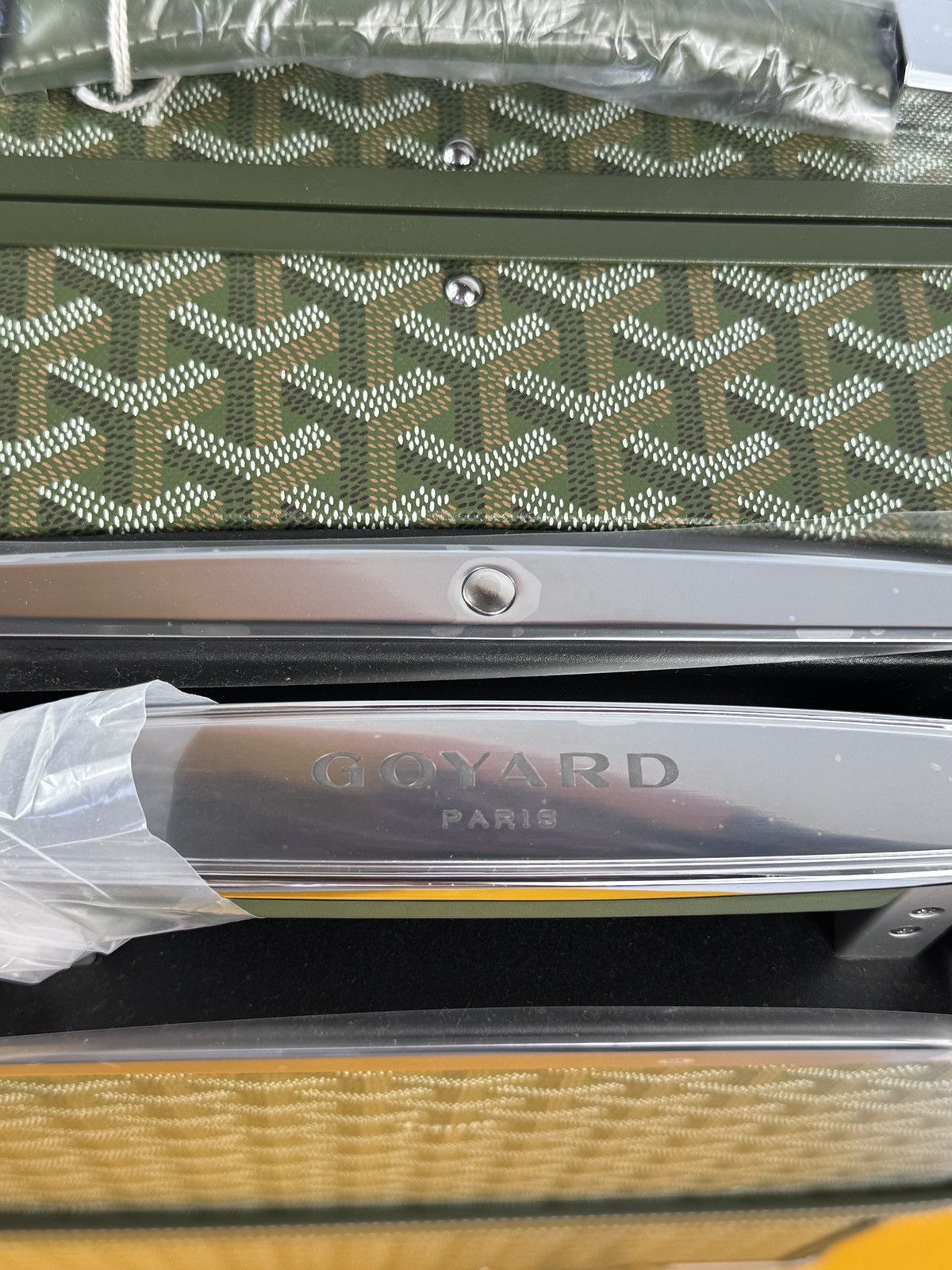 Goyard LIMITED EDITION NUMBERED #1 BOURGET PM CABIN SUITCASE RARE Size ONE SIZE - 4 Thumbnail