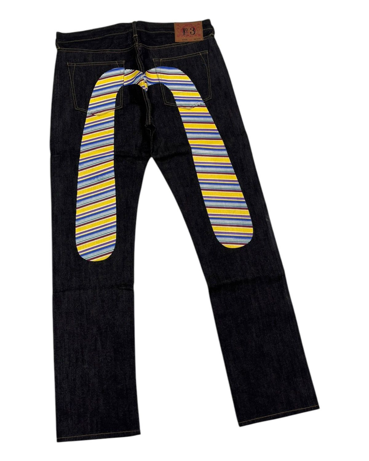 Japanese Brand Vintage Evisu Selvedge Japanese Brand Regular Fit Denim Jean Size US 36 / EU 52 - 3 Thumbnail