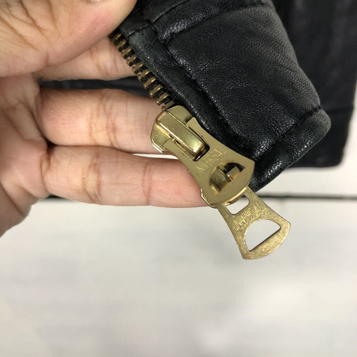 Japanese Brand 🔥VINTAGE BIKER LEATHER JACKET JOHN’S JAPAN ISSEY MIYAKE Size US M / EU 48-50 / 2 - 18 Thumbnail