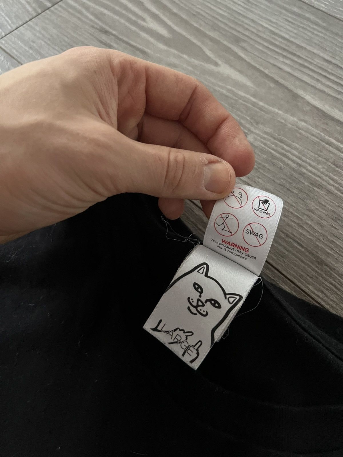 RIPNDIP × Vintage ‼️Ripndip Lord Nermal Peace Pocket Ter‼️ Size US L / EU 52-54 / 3 - 15 Thumbnail