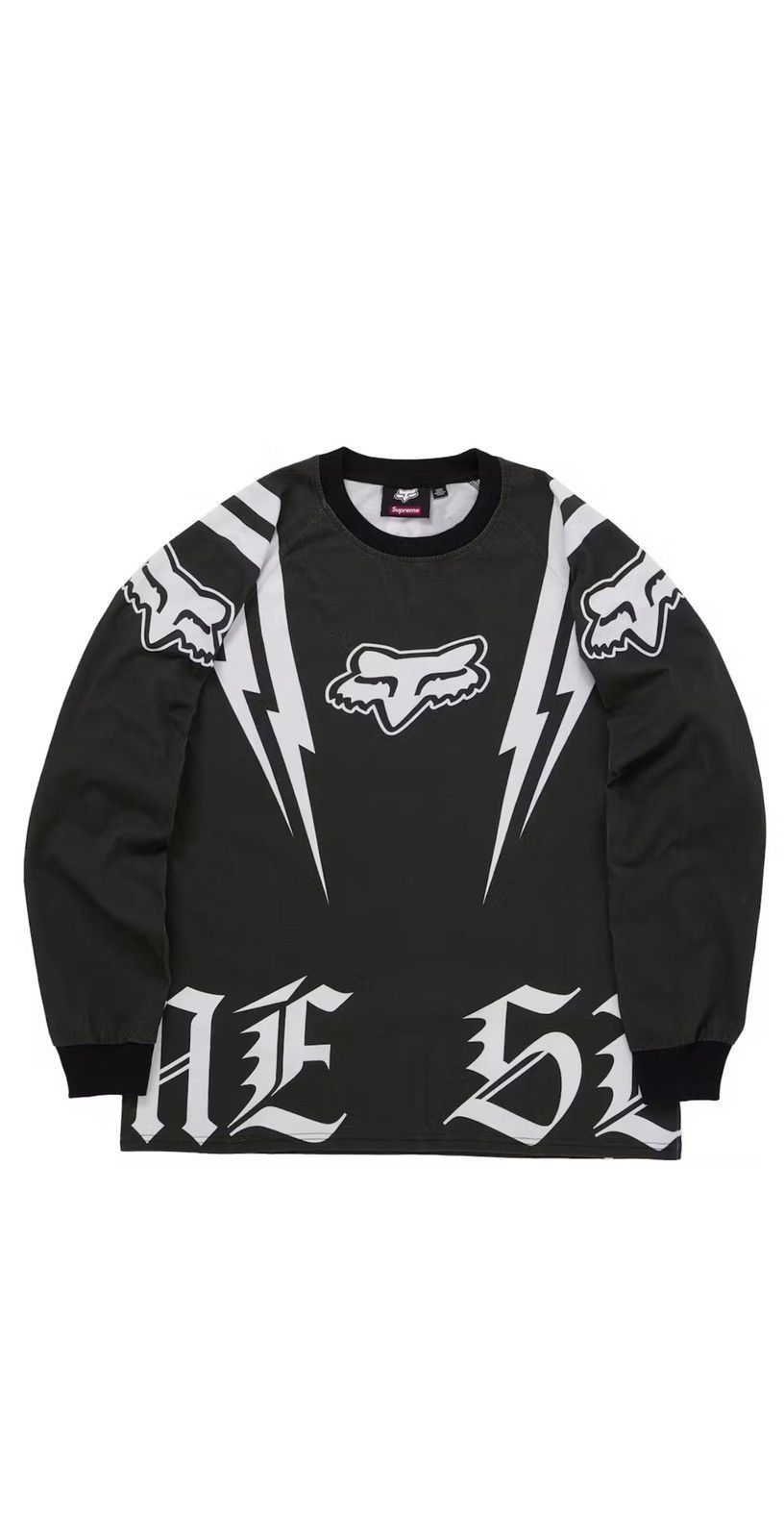 Fox Racing × Supreme Supreme x Fox Racing Black Long Sleeve Size US L / EU 52-54 / 3 - 1 Thumbnail