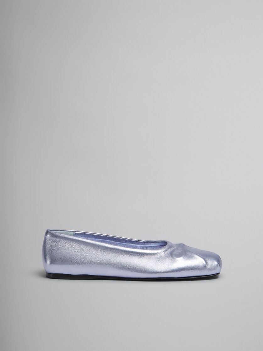 Marni o1w1db11125 Little Bow Ballet Flat in Light Blue Size US 9 / IT 39 - 2 Thumbnail